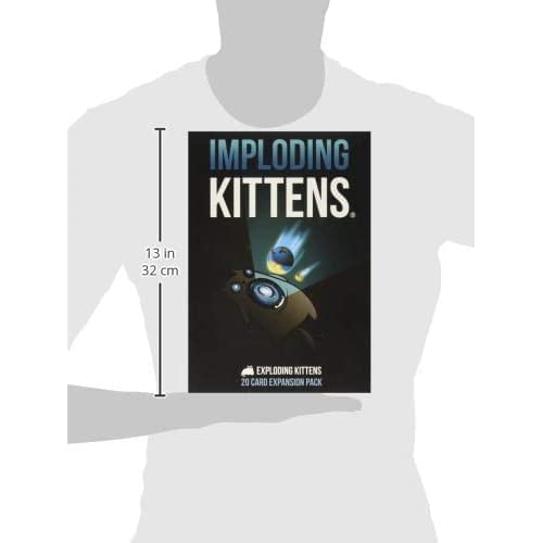Exploding Kittens Card Game - Original Edition, Fun Family Games for Adults Teens & Kids - Fun Card Games - 15 Min, Ages 7+, 2-5 Players