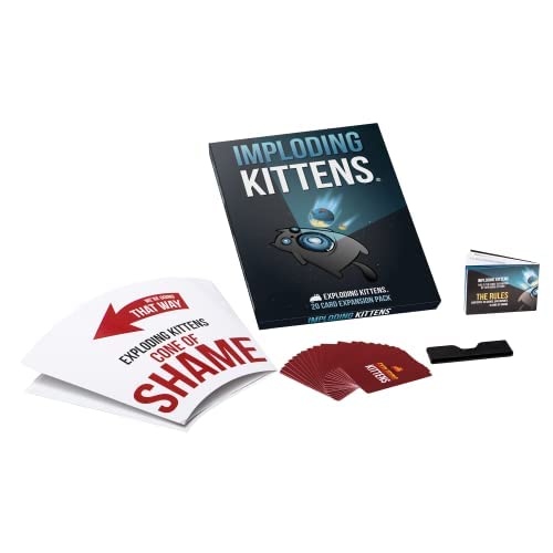 Exploding Kittens Card Game - Original Edition, Fun Family Games for Adults Teens & Kids - Fun Card Games - 15 Min, Ages 7+, 2-5 Players