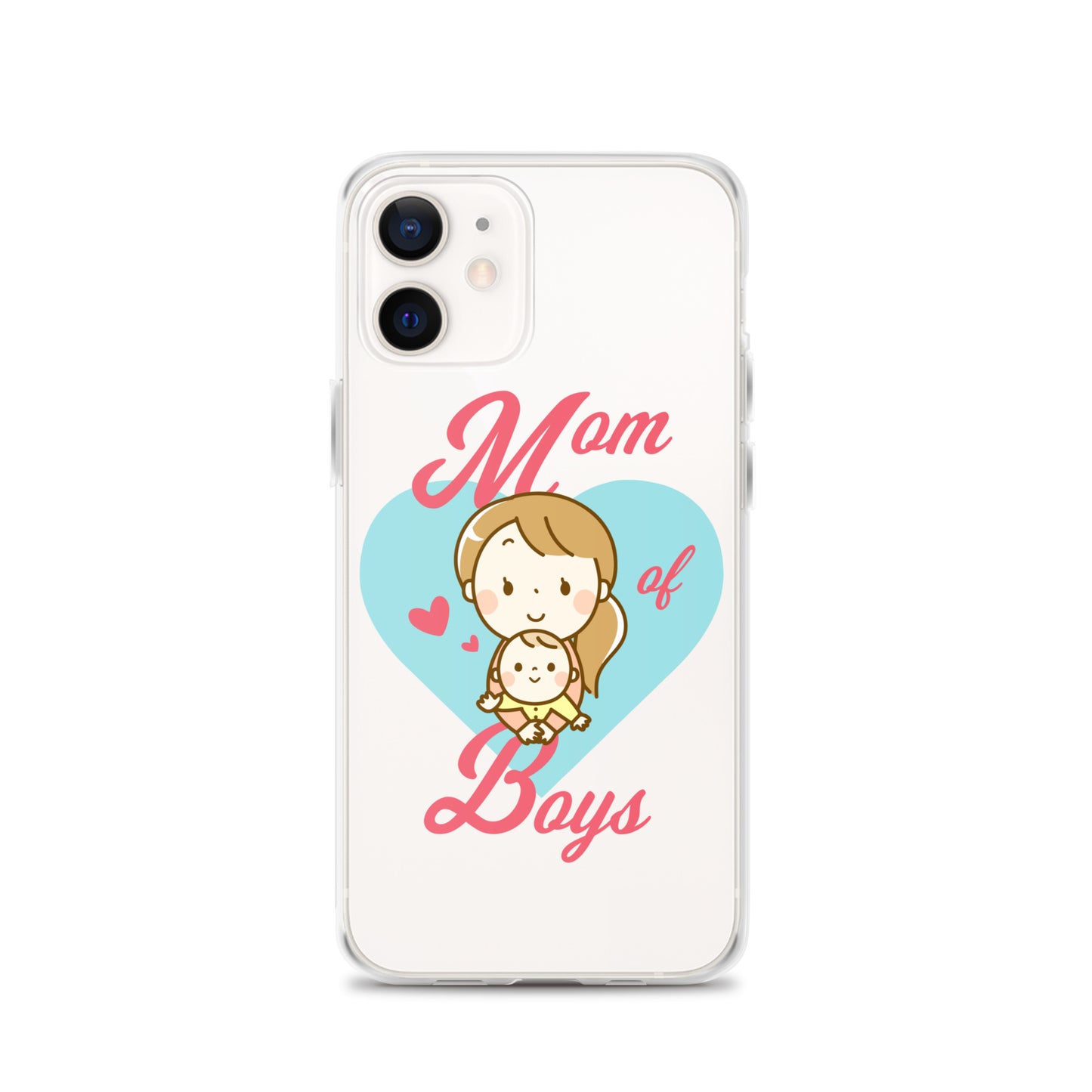 Clear Case for iPhone® Mum Of All Boys