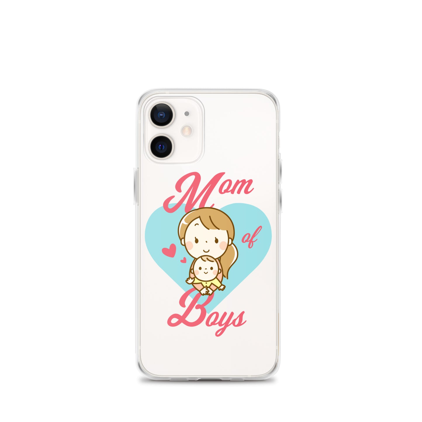 Clear Case for iPhone® Mum Of All Boys