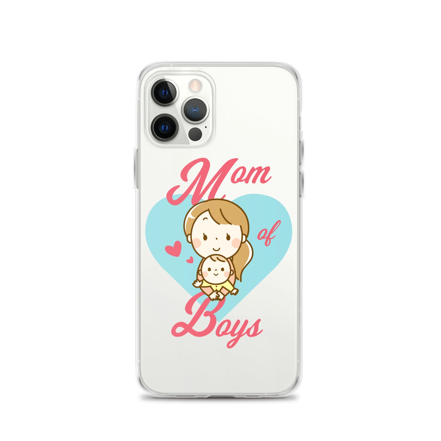 Clear Case for iPhone® Mum Of All Boys