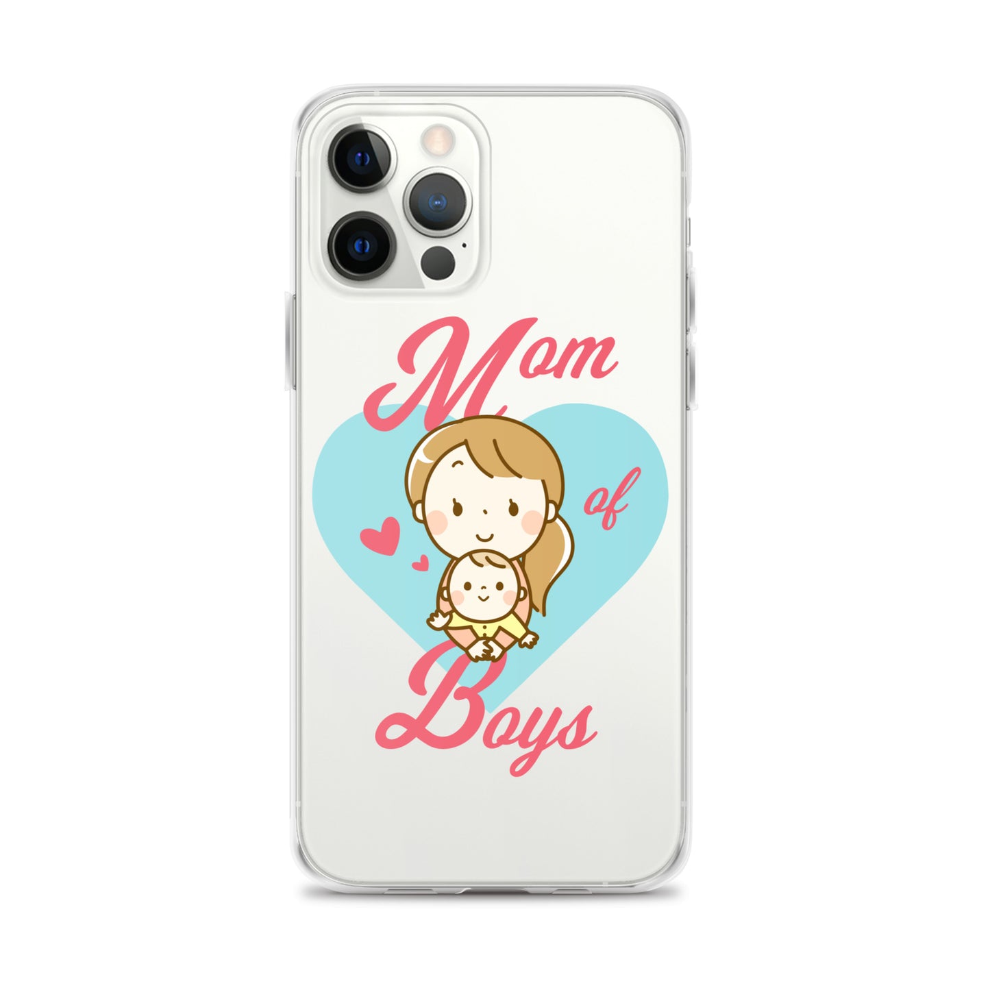 Clear Case for iPhone® Mum Of All Boys