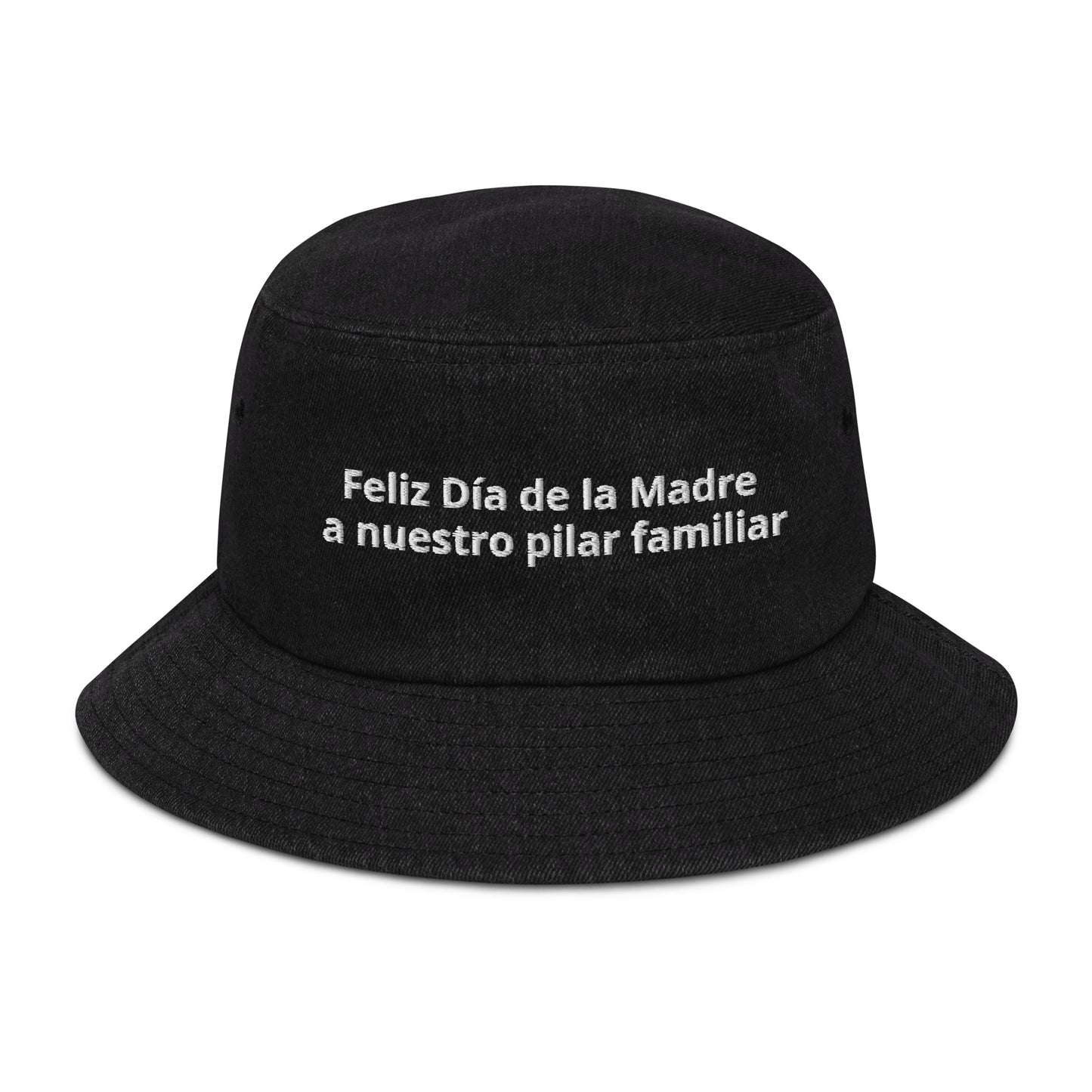 Denim bucket hat feliz Dia la Madre
