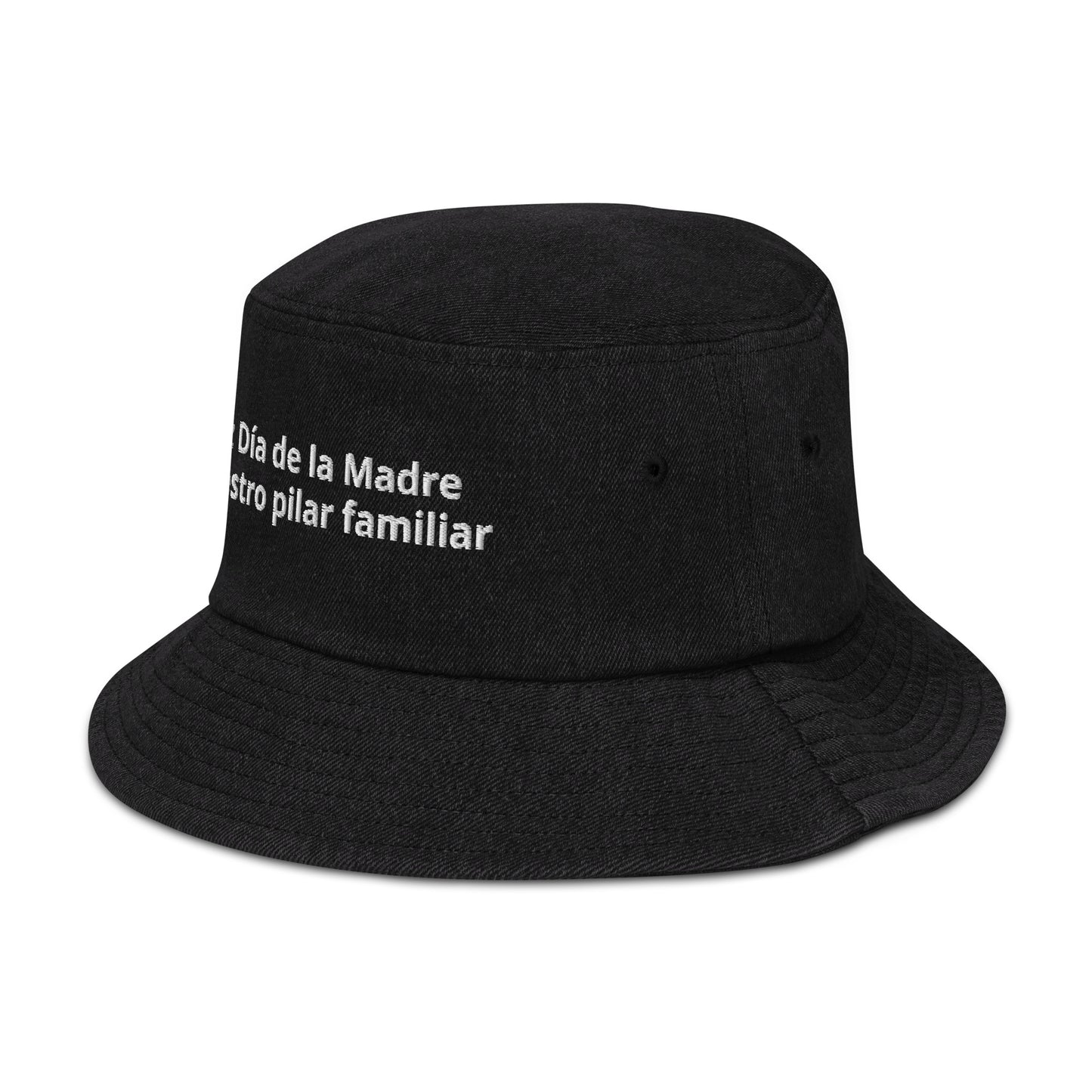 Denim bucket hat feliz Dia la Madre