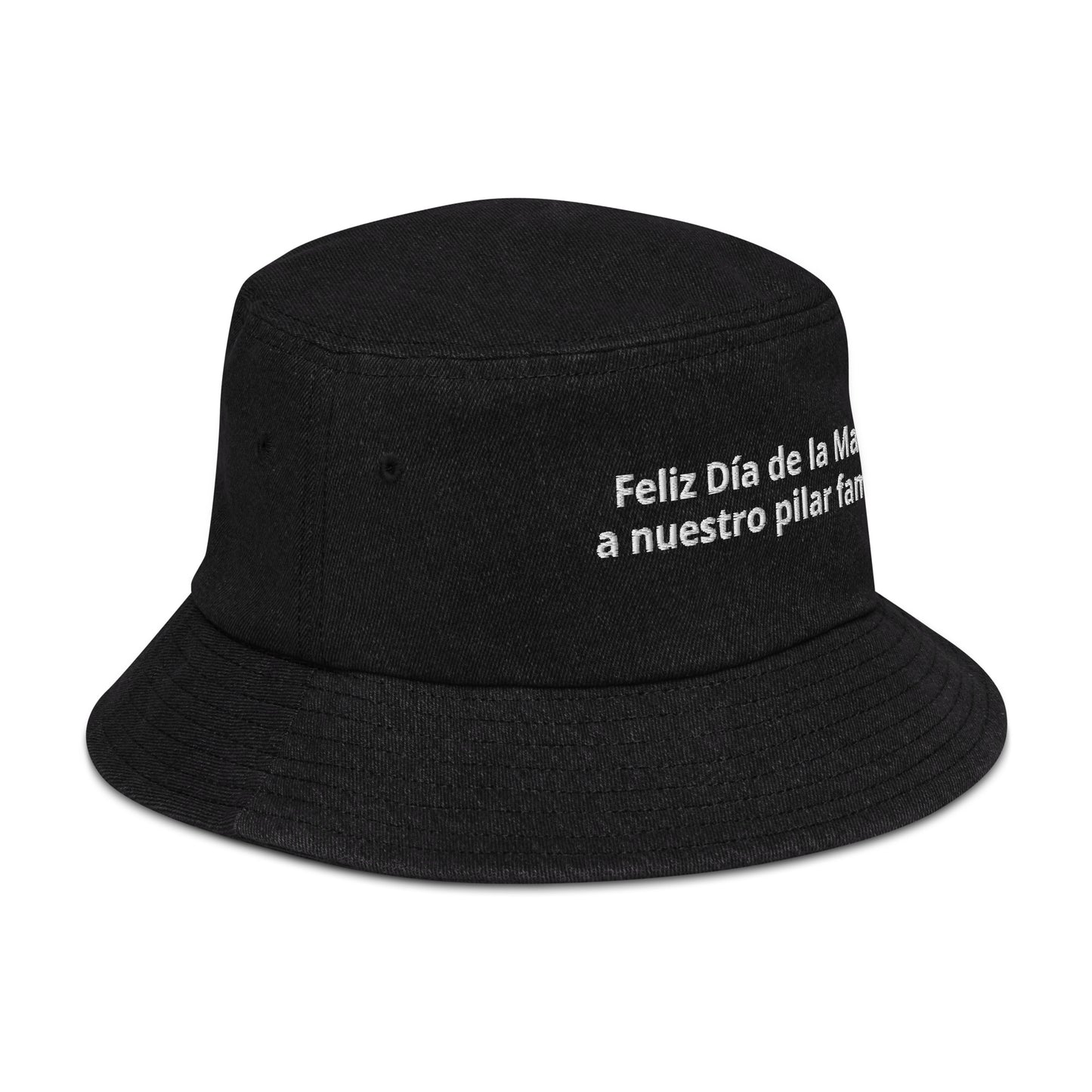 Denim bucket hat feliz Dia la Madre