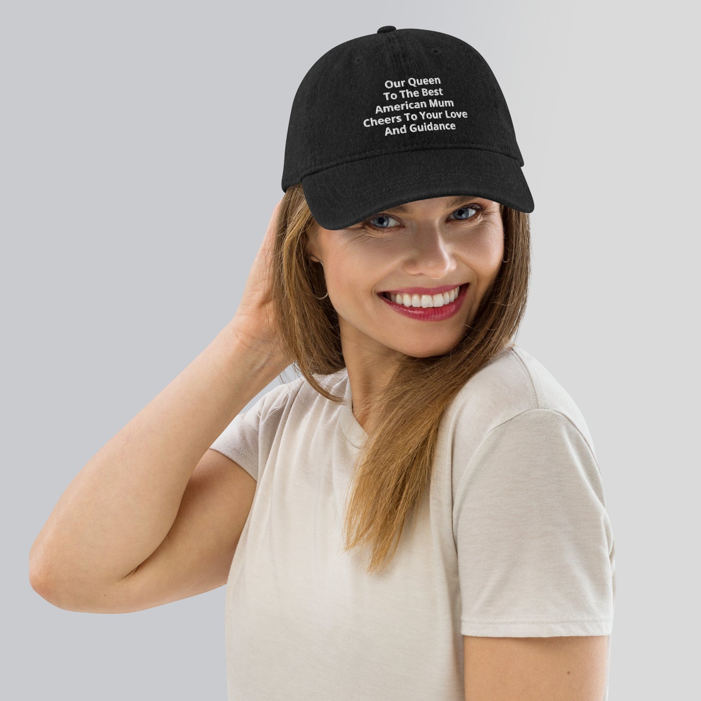 Denim Hat Our Queen