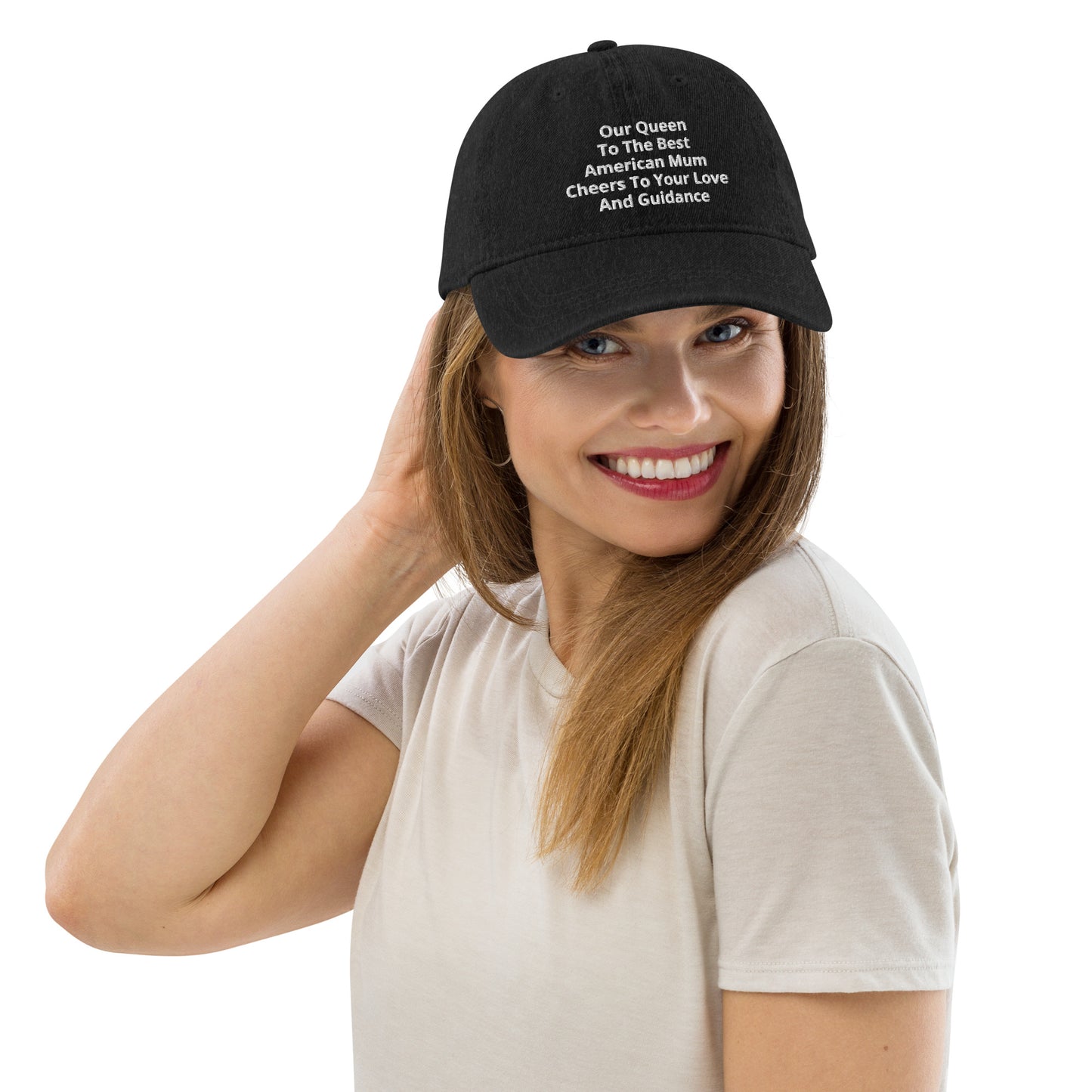 Denim Hat Our Queen