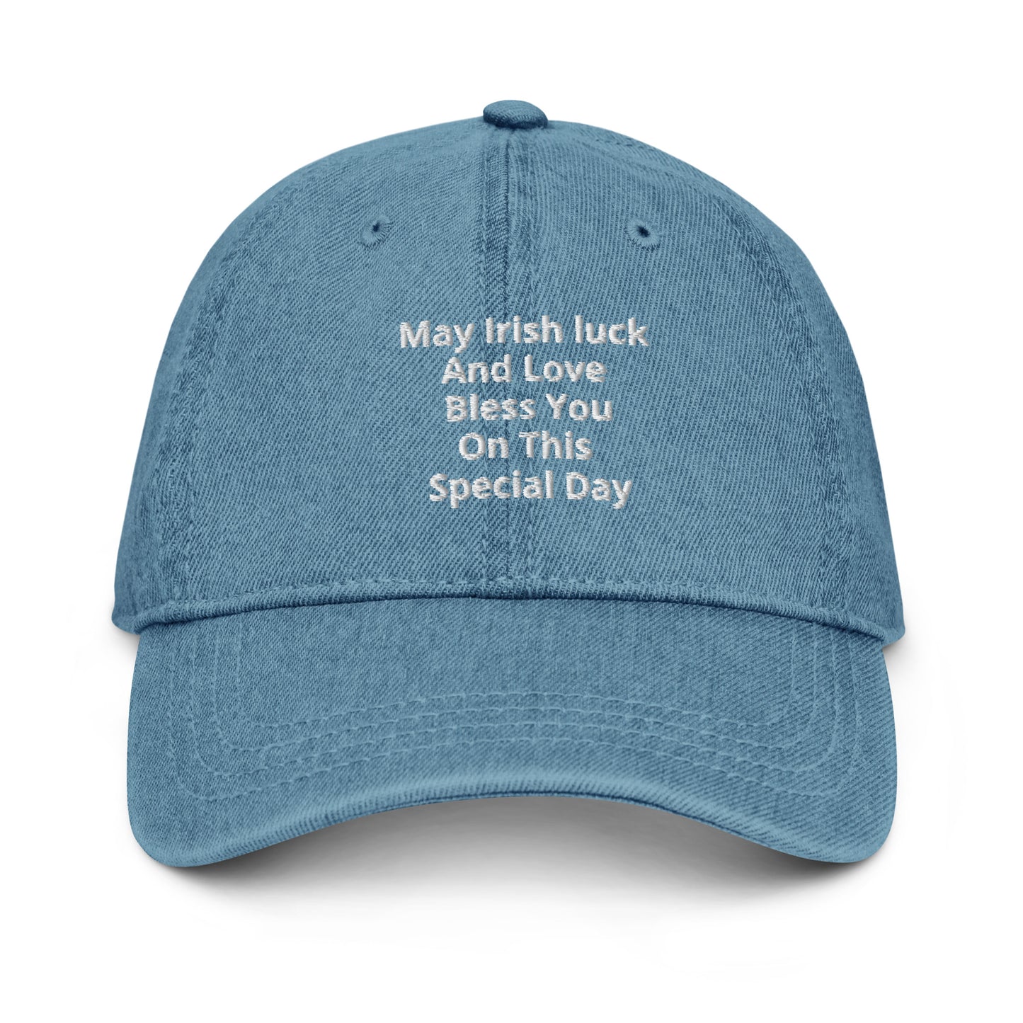 Denim Hat May Irish Luck