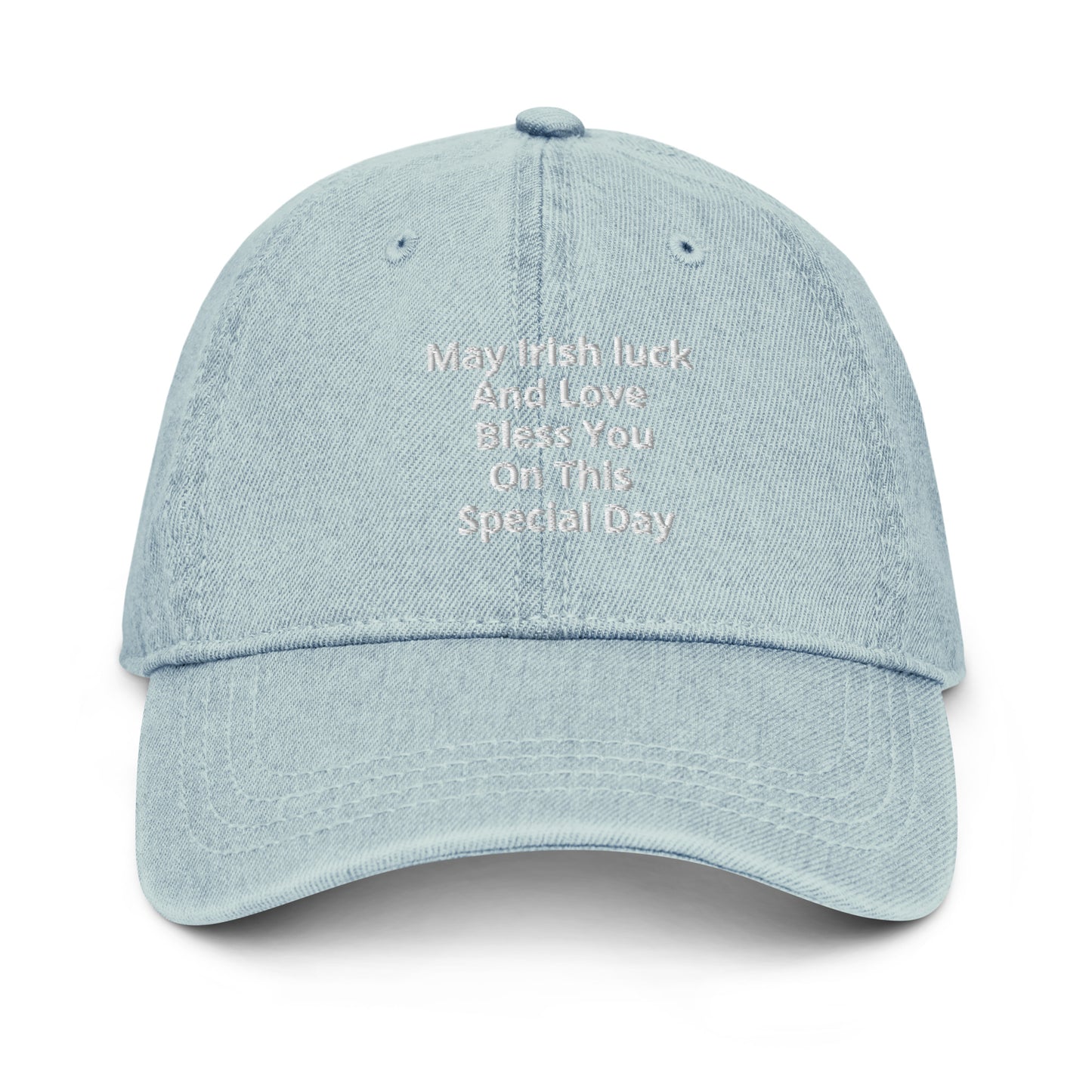 Denim Hat May Irish Luck