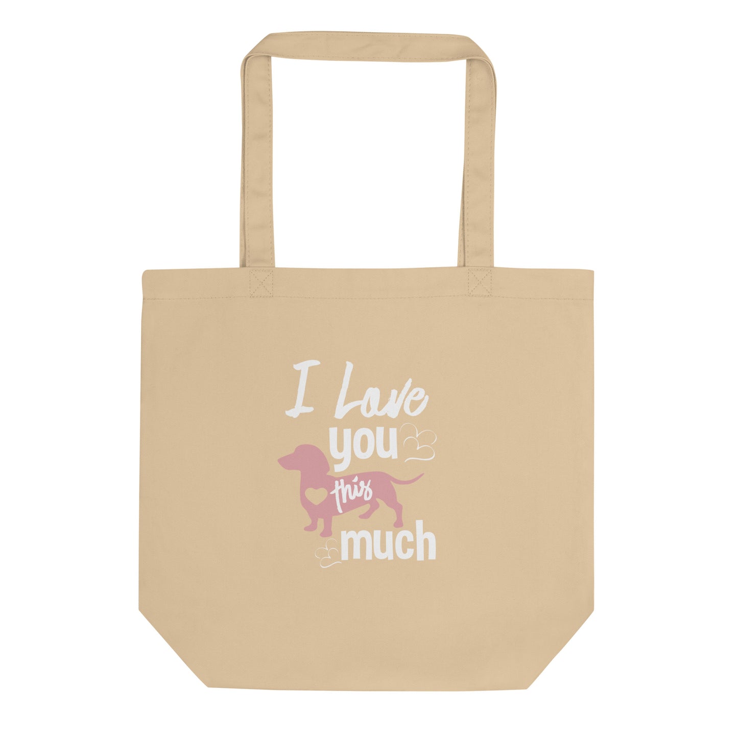 Eco Tote Bag I love you