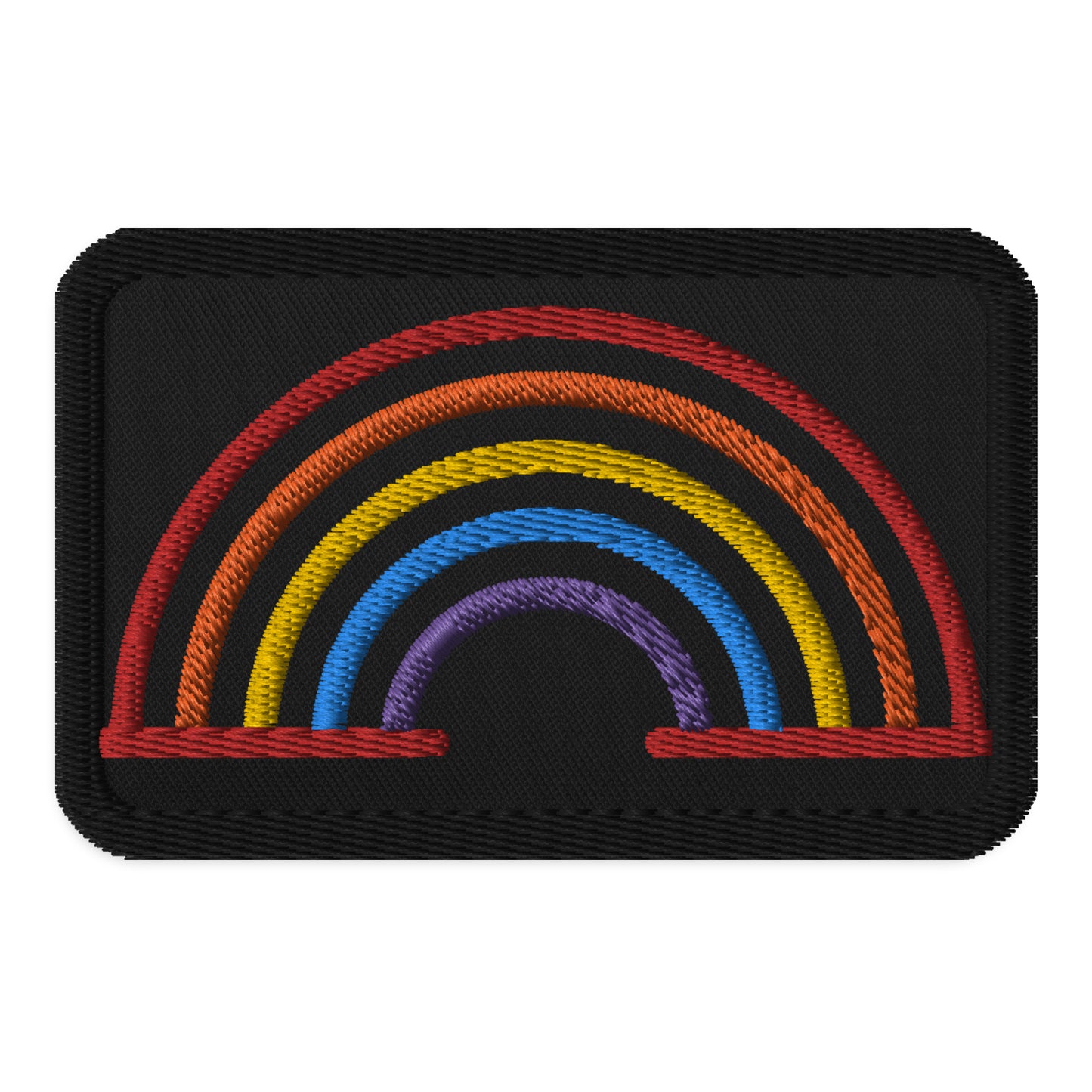 Embroidered patches Rainbow
