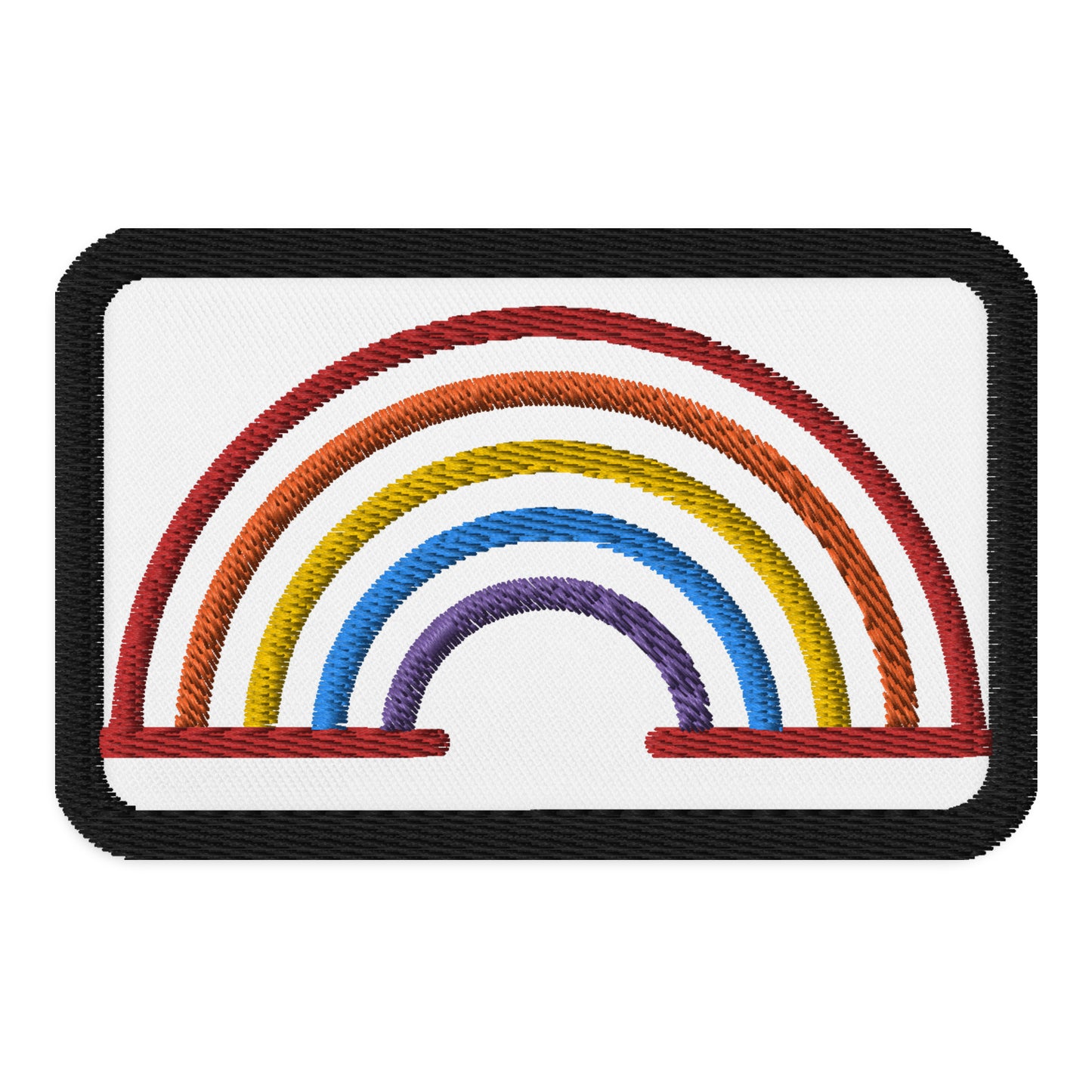 Embroidered patches Rainbow