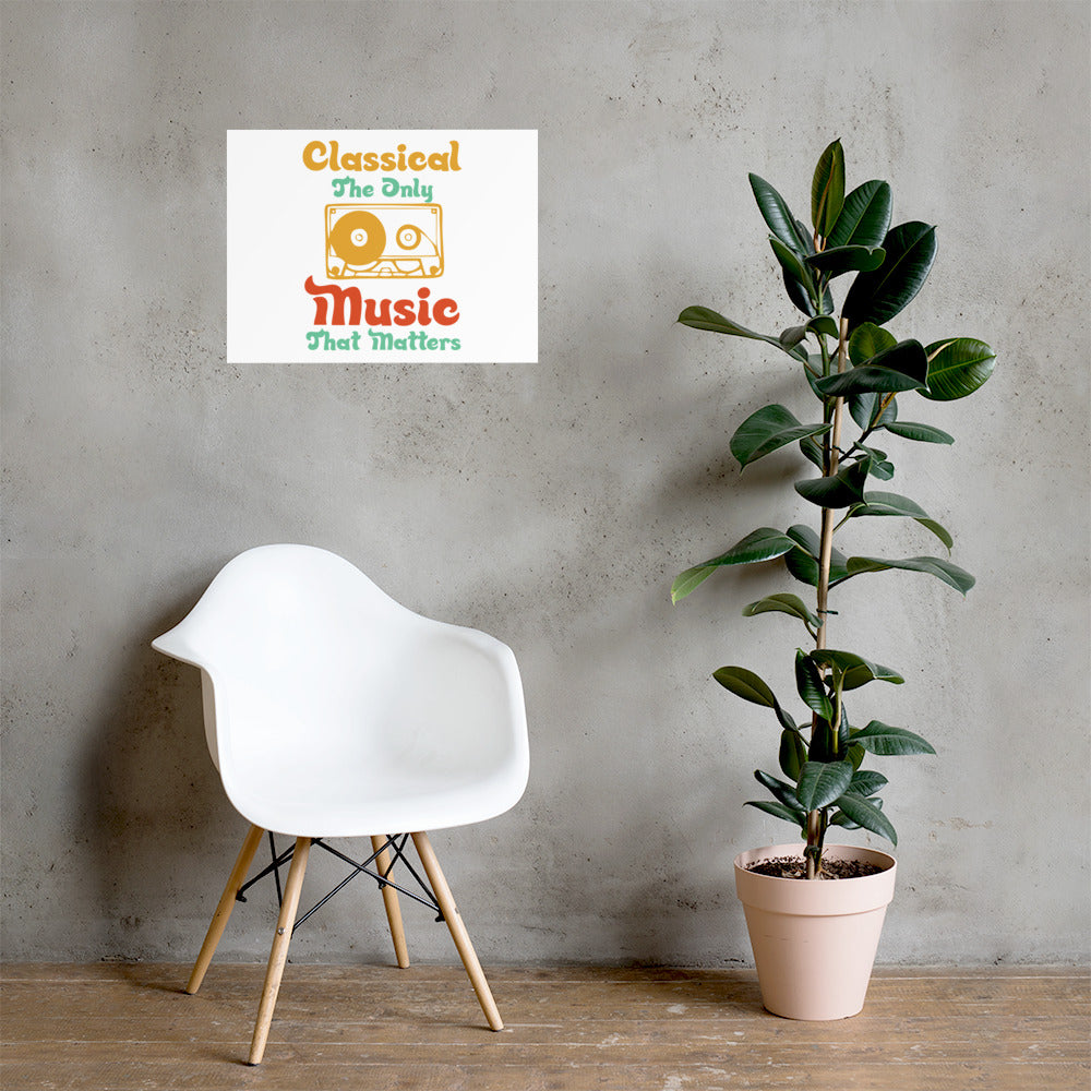 Poster Classical The Only