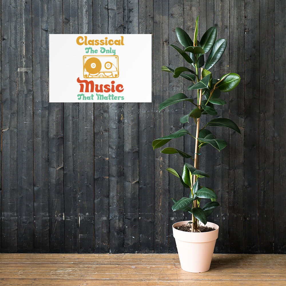 Poster Classical The Only