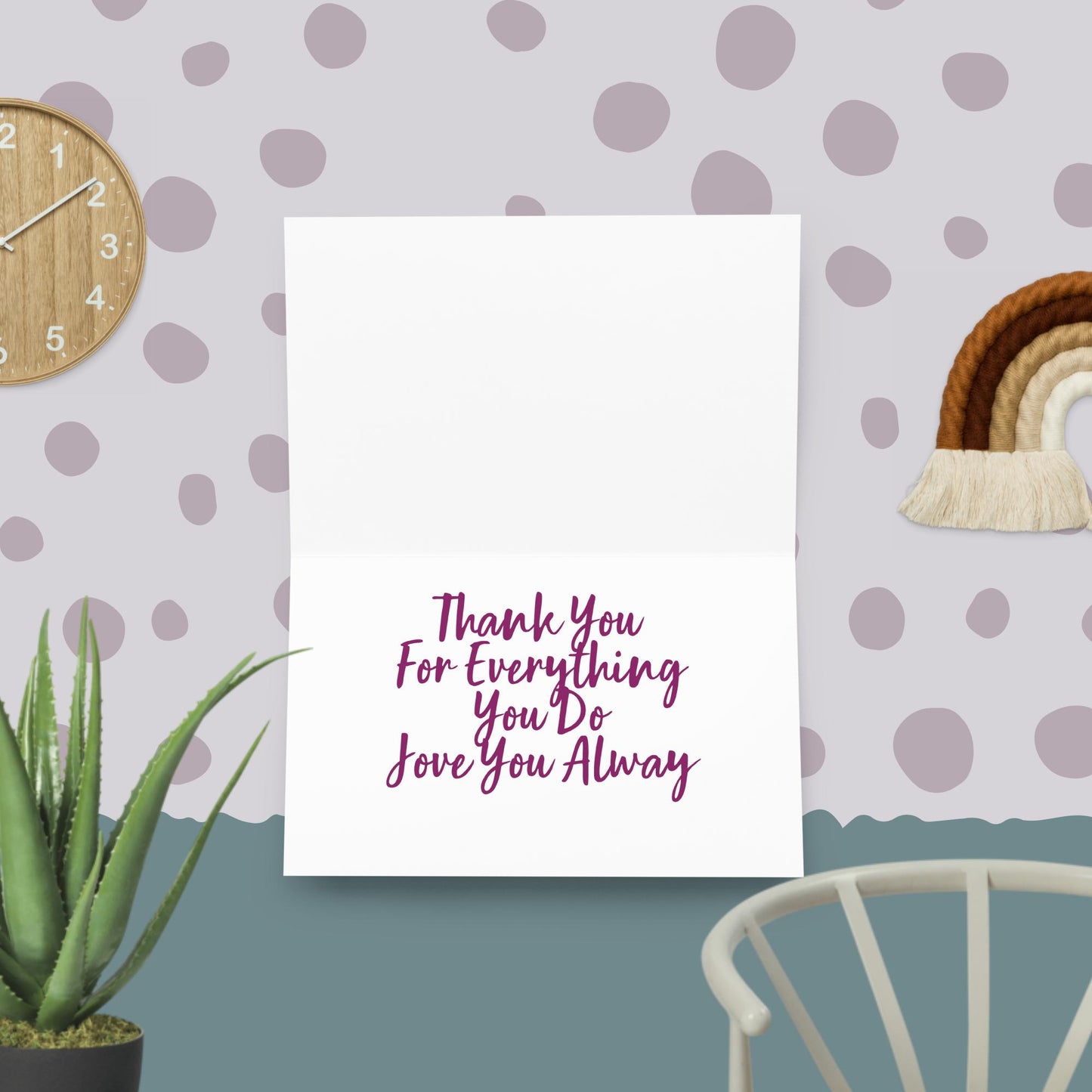 Greeting card To The Best Mum