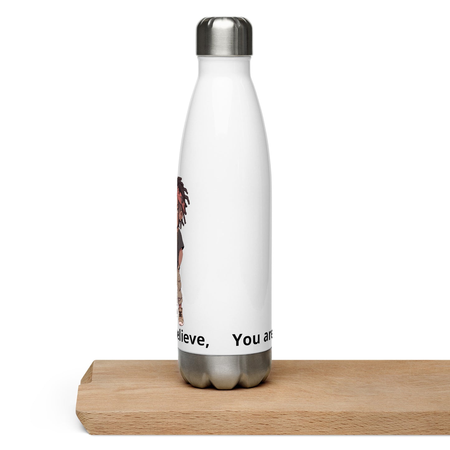 Stainless steel water bottle