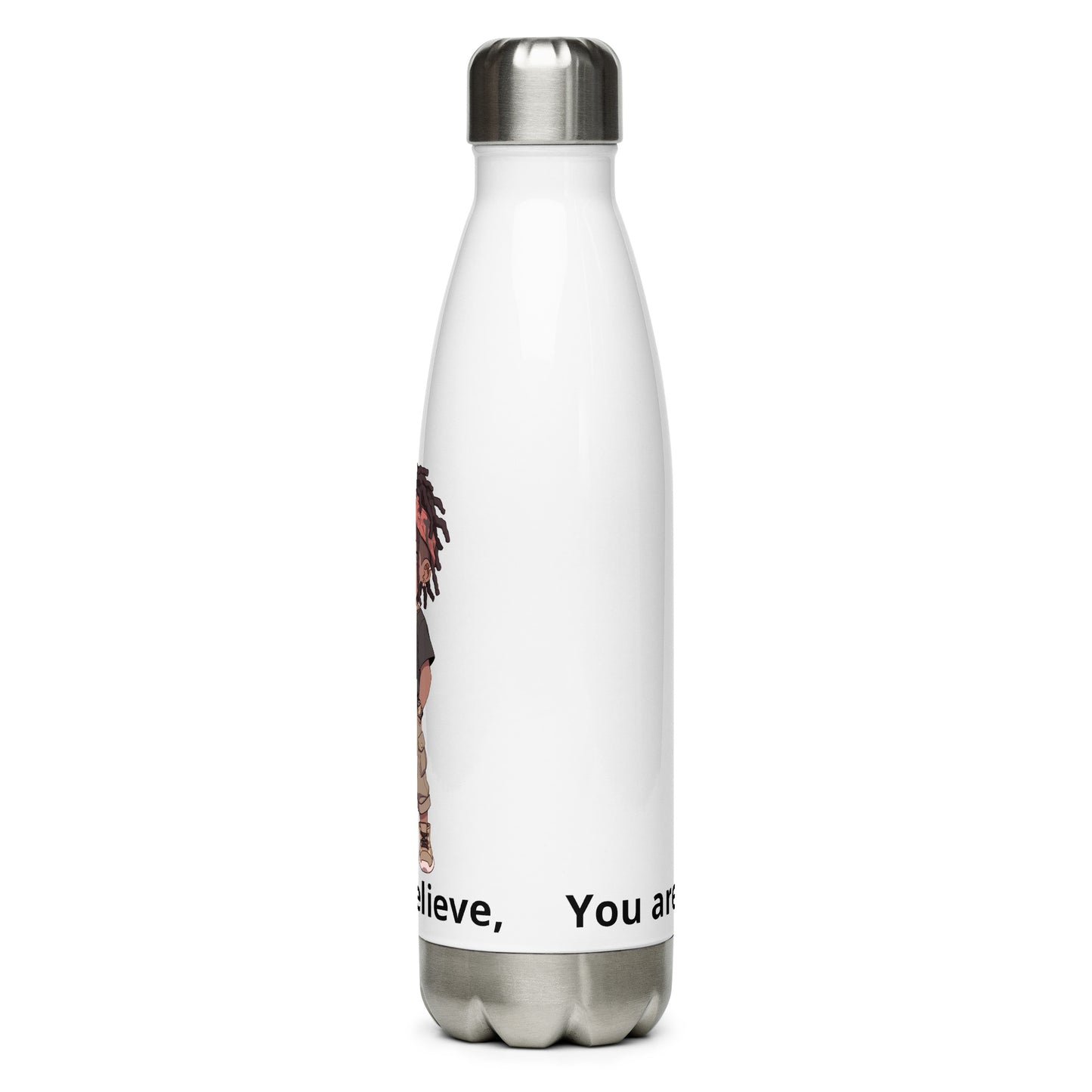 Stainless steel water bottle