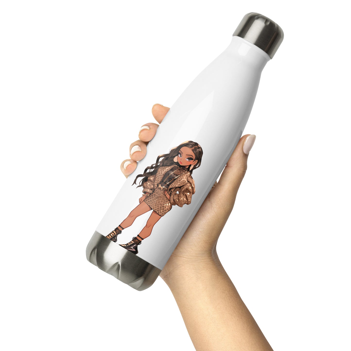 Stainless steel water bottle