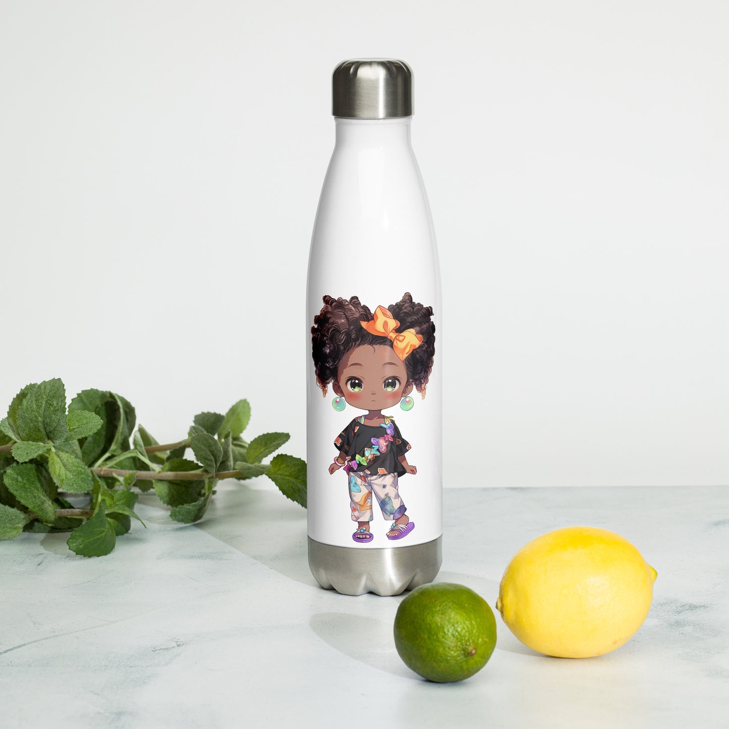 Stainless steel water bottle