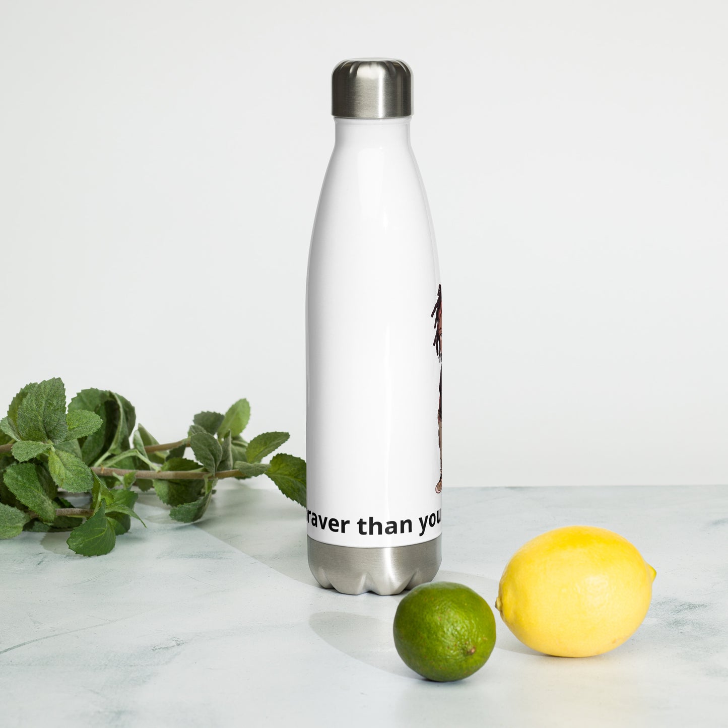 Stainless steel water bottle