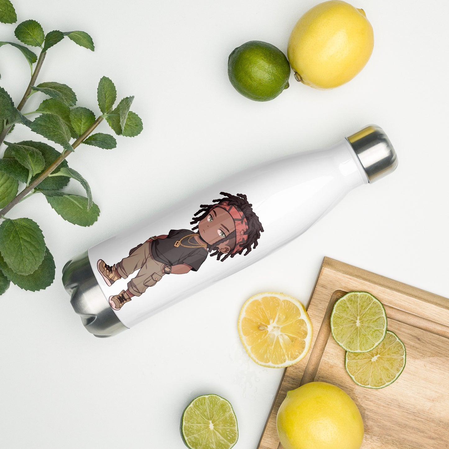 Stainless steel water bottle