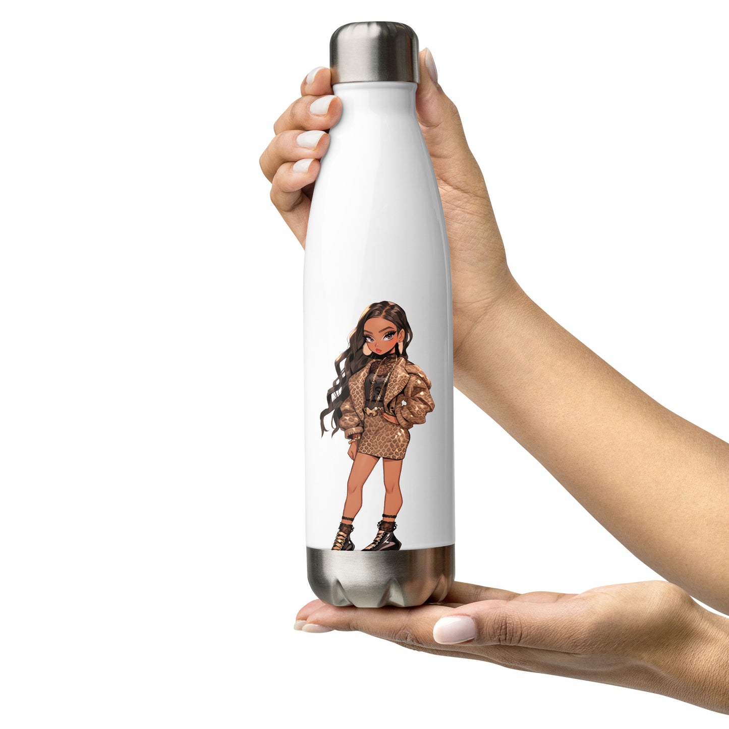 Stainless steel water bottle