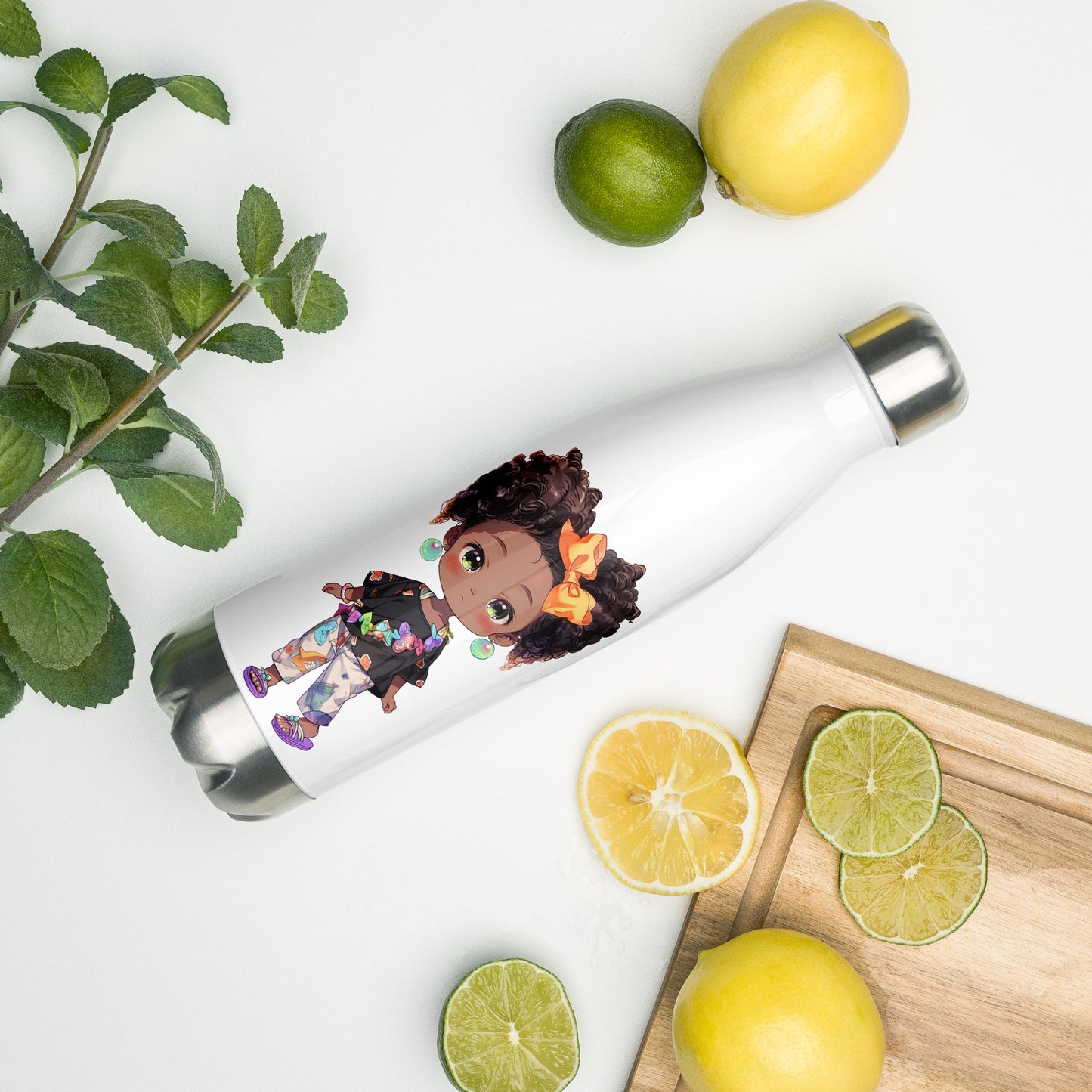 Stainless steel water bottle