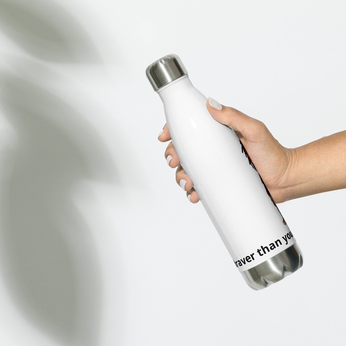 Stainless steel water bottle