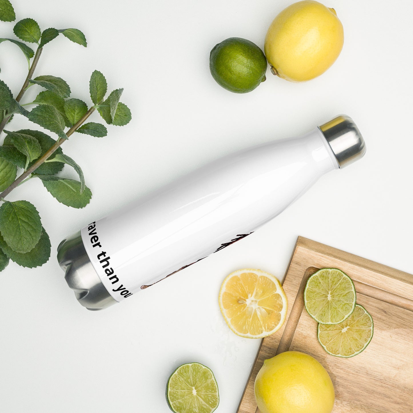 Stainless steel water bottle