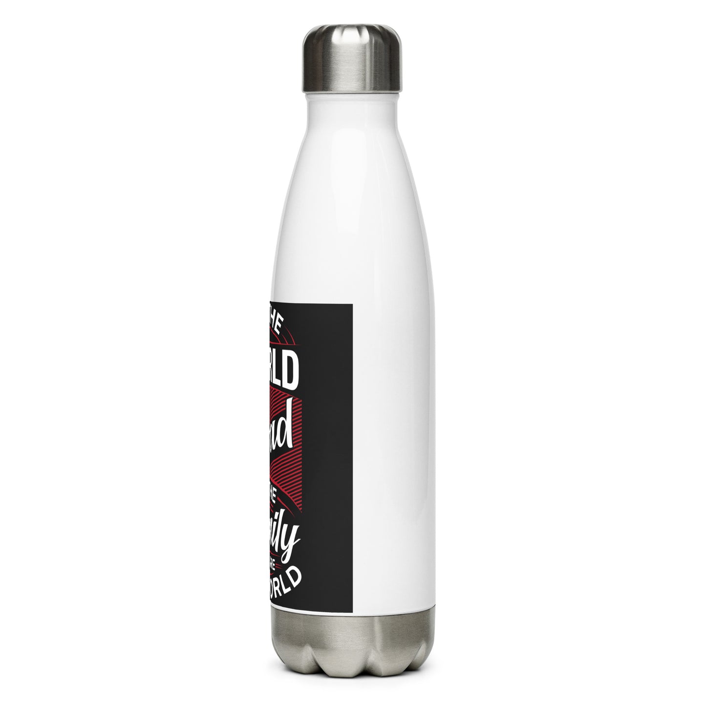 Stainless steel water bottle