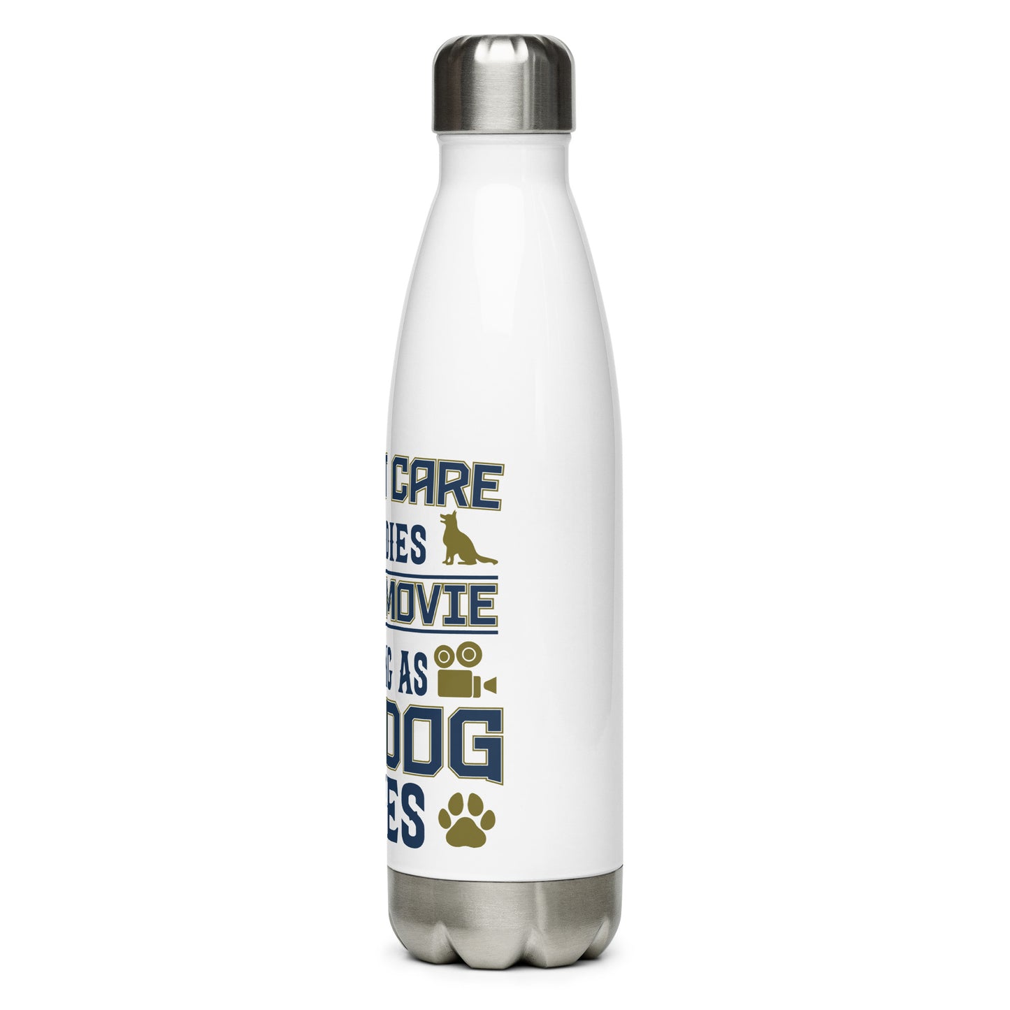 Stainless steel water bottle I Dont Care