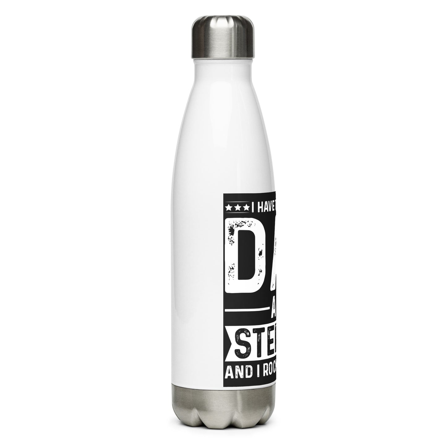 Stainless steel water bottle Dads and Step Dads