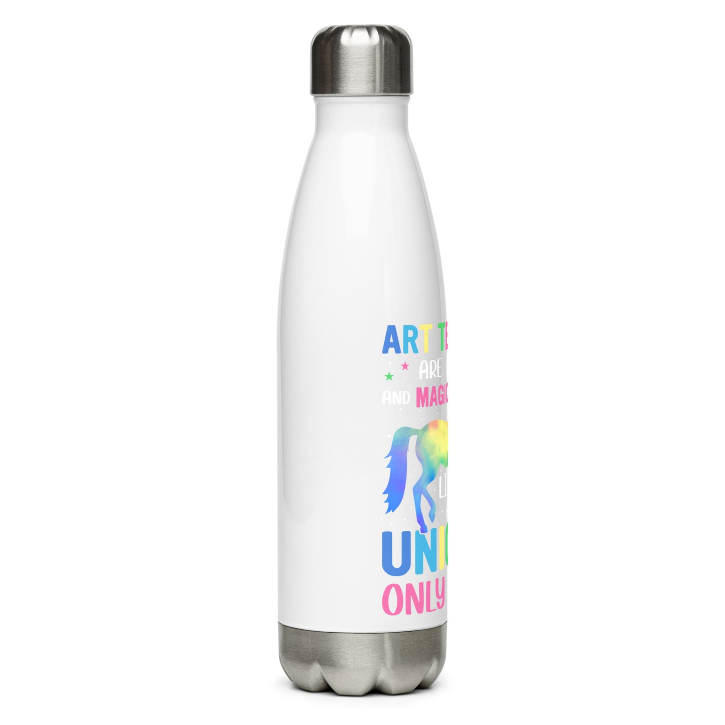 Stainless steel water bottle unicorn