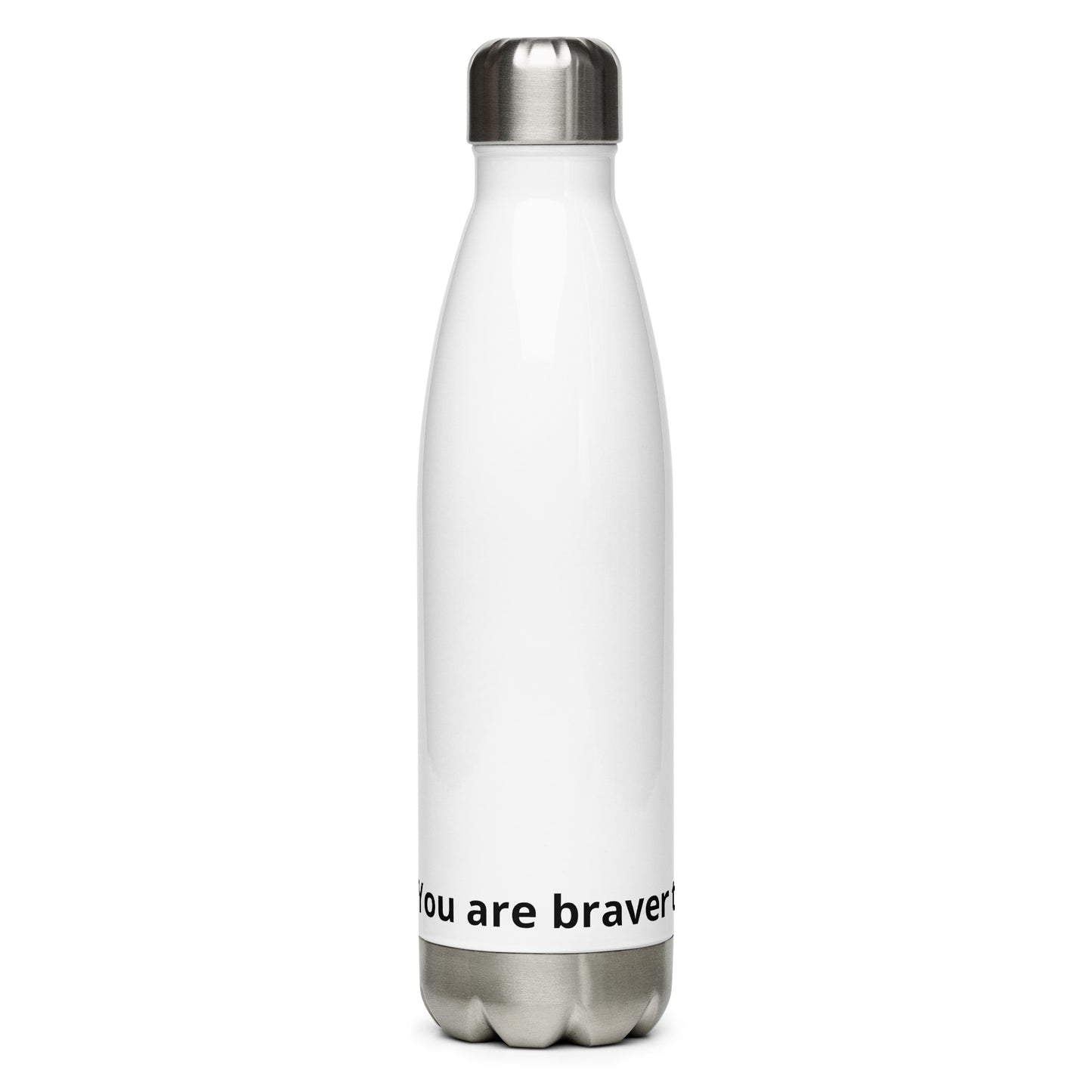 Stainless steel water bottle