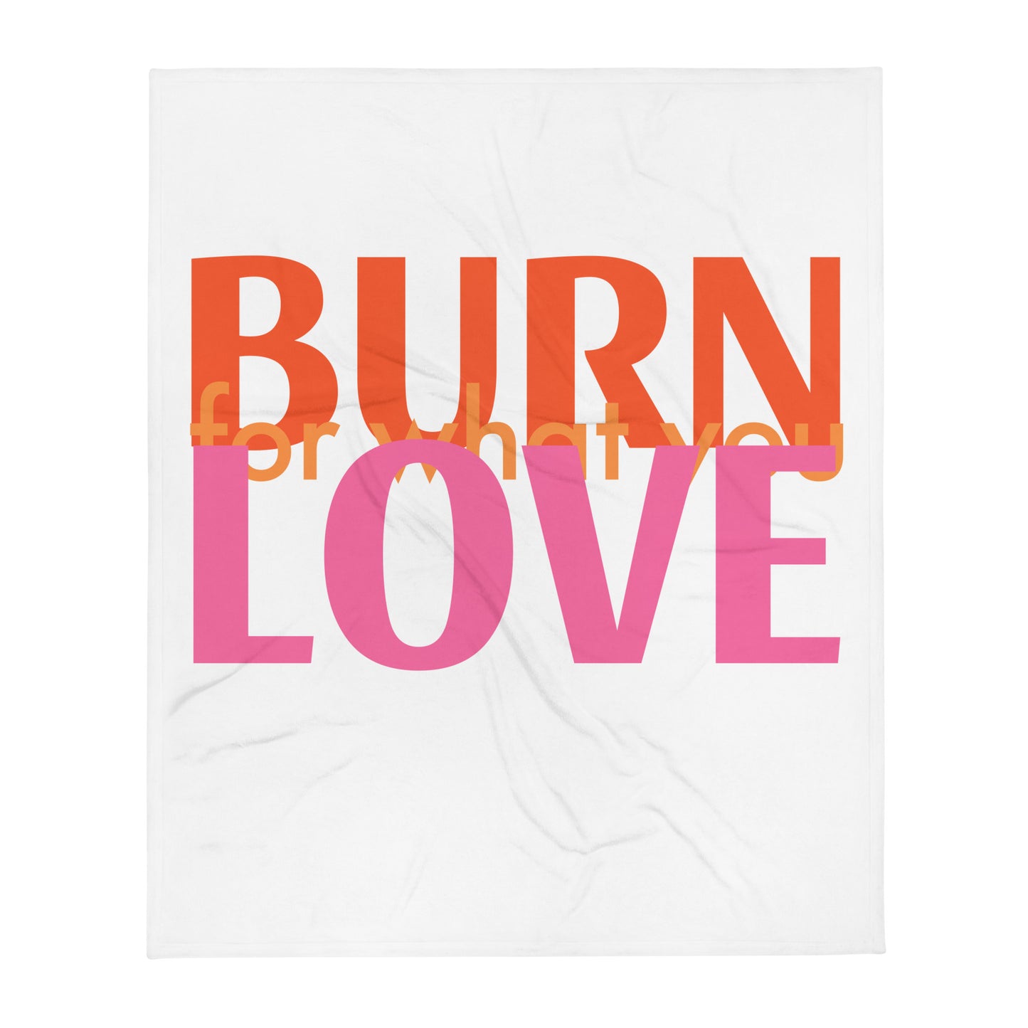Throw Blanket Burn Off