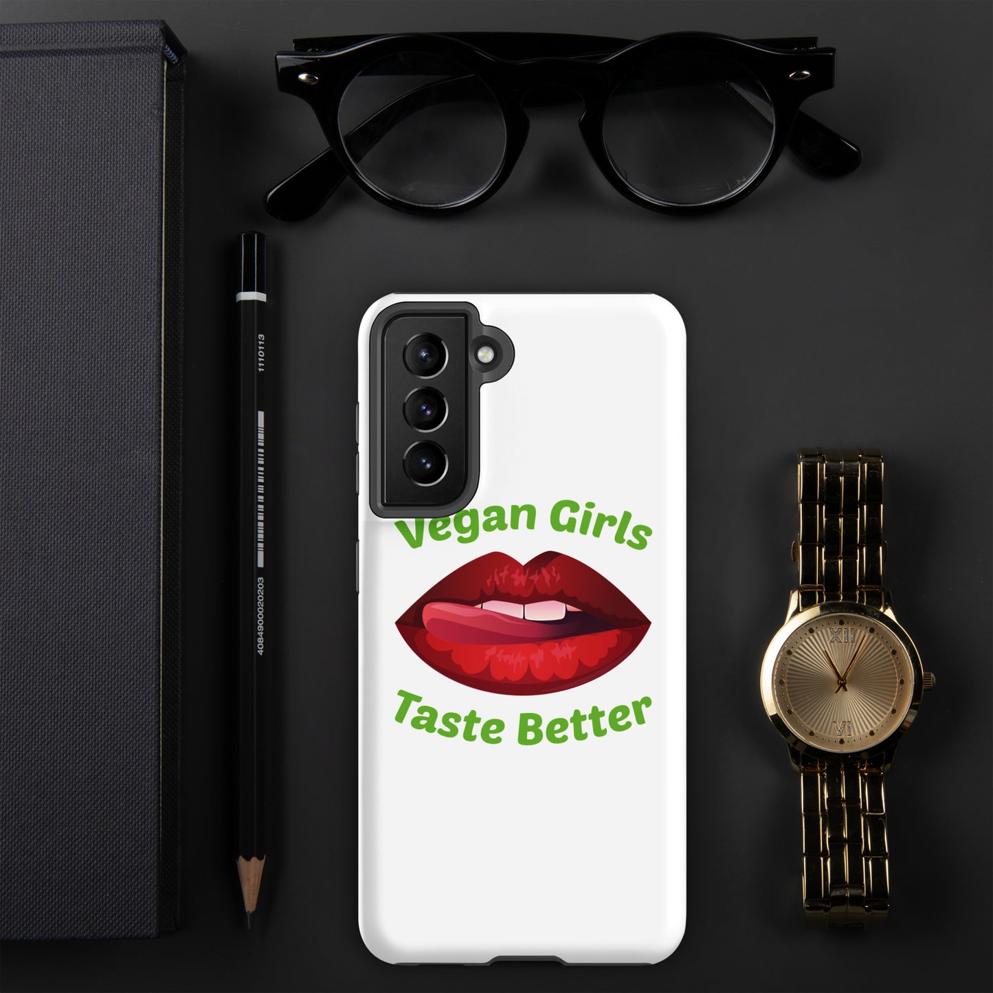 Tough case for Samsung® Vegan Girls Taste Better
