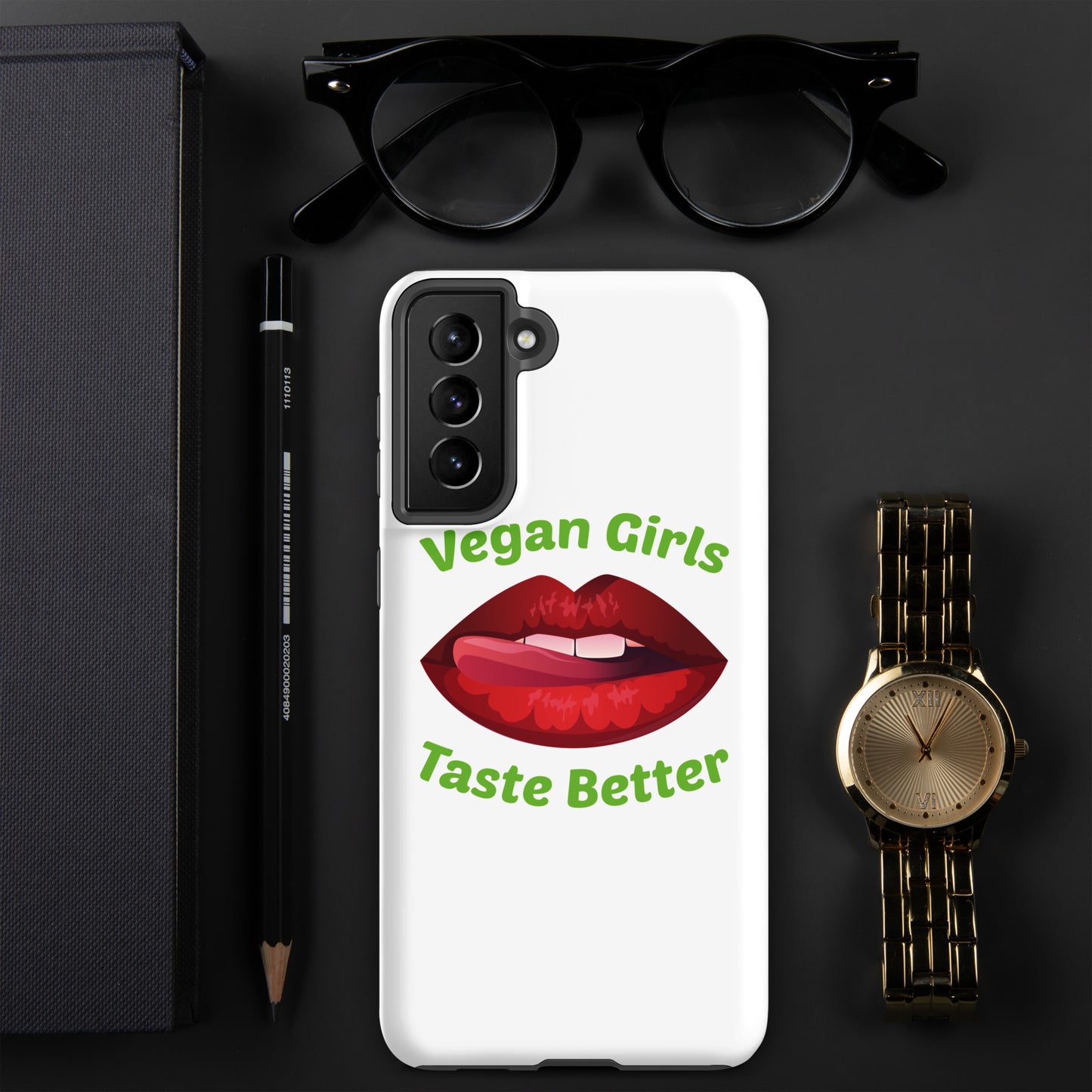 Tough case for Samsung® Vegan Girls Taste Better