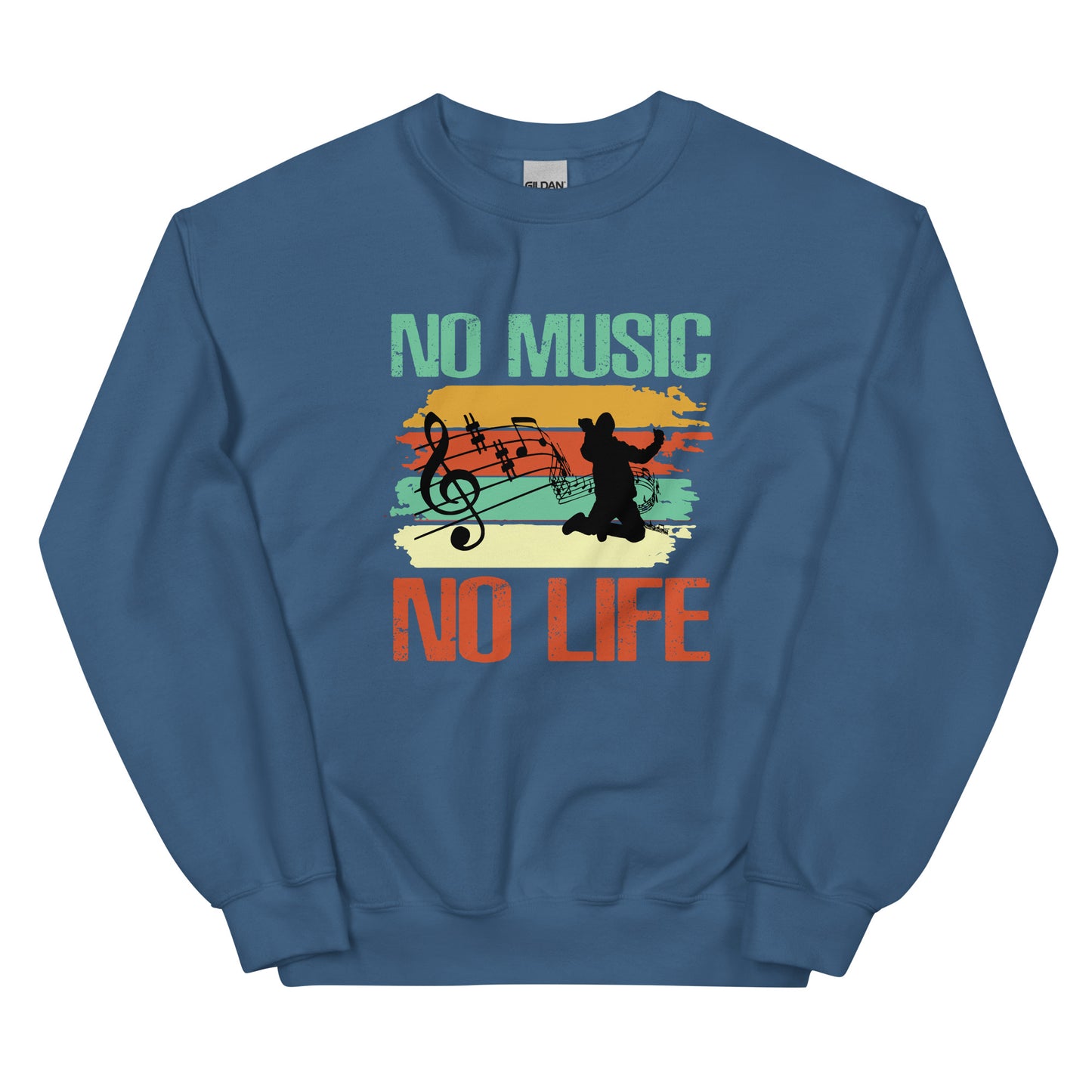 Unisex Sweatshirt No Music