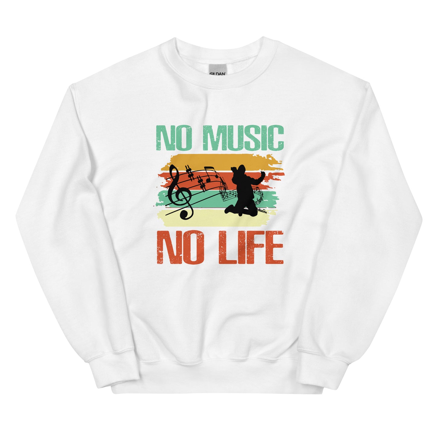 Unisex Sweatshirt No Music