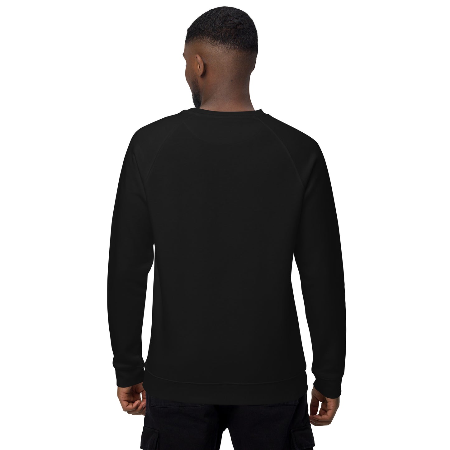 Unisex organic raglan sweatshirt Every Snack You Take
