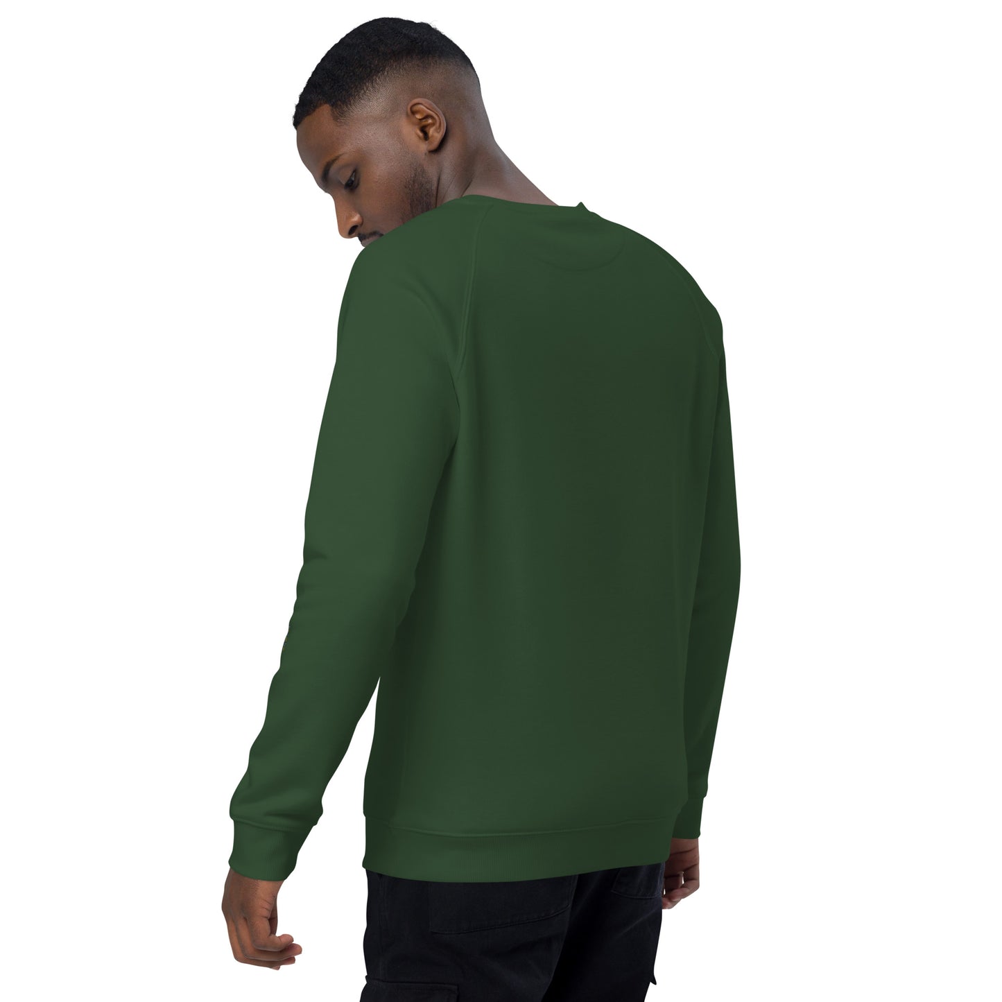 Unisex organic raglan sweatshirt Every Snack You Take