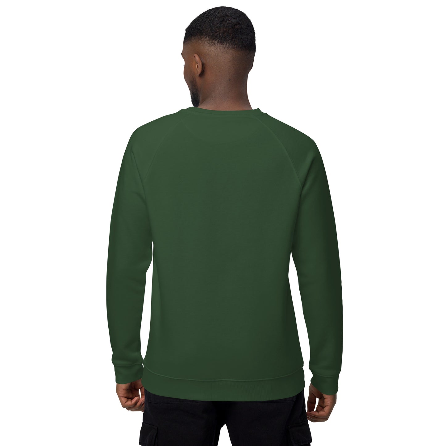 Unisex organic raglan sweatshirt Every Snack You Take