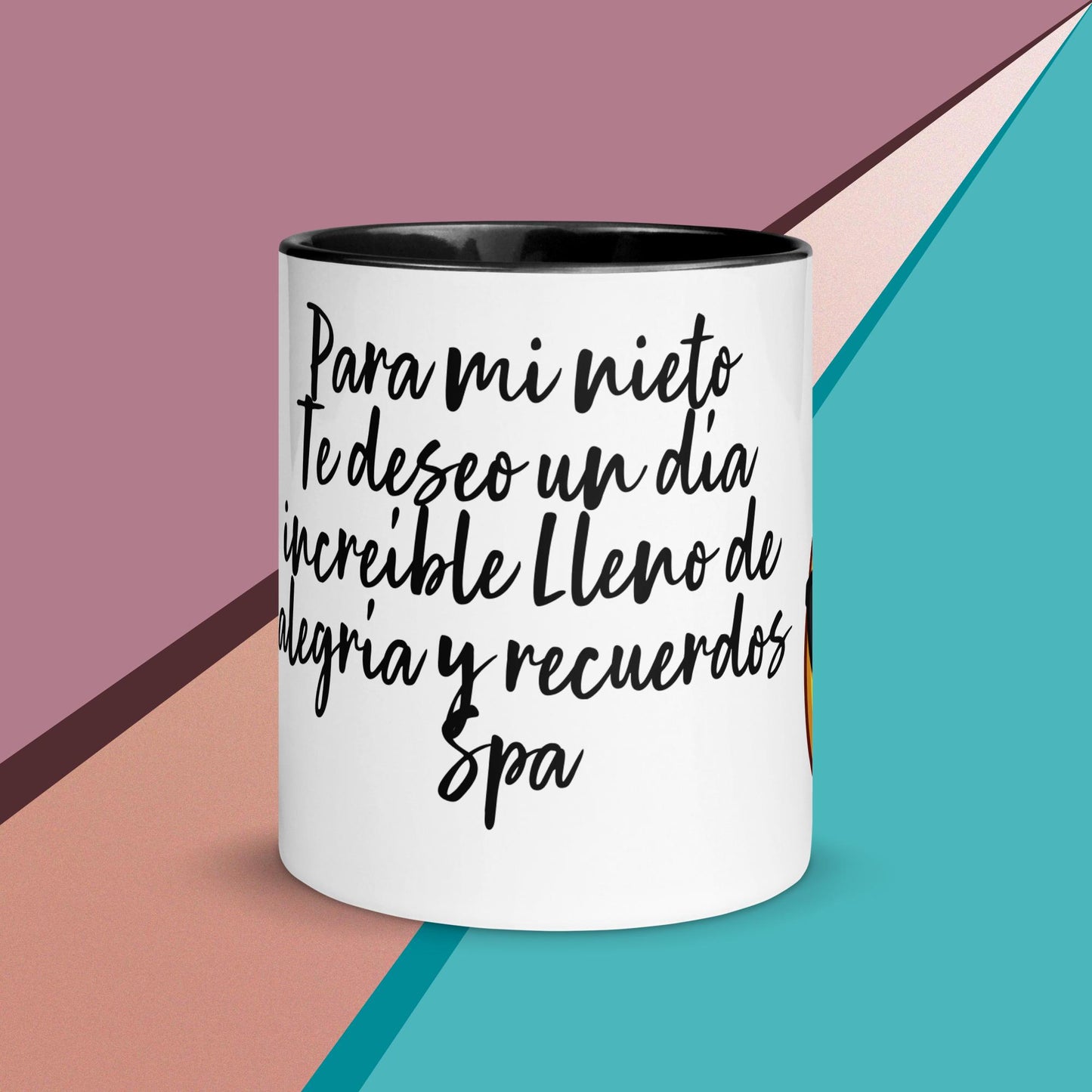 Mug with Color Inside Para mi nieto