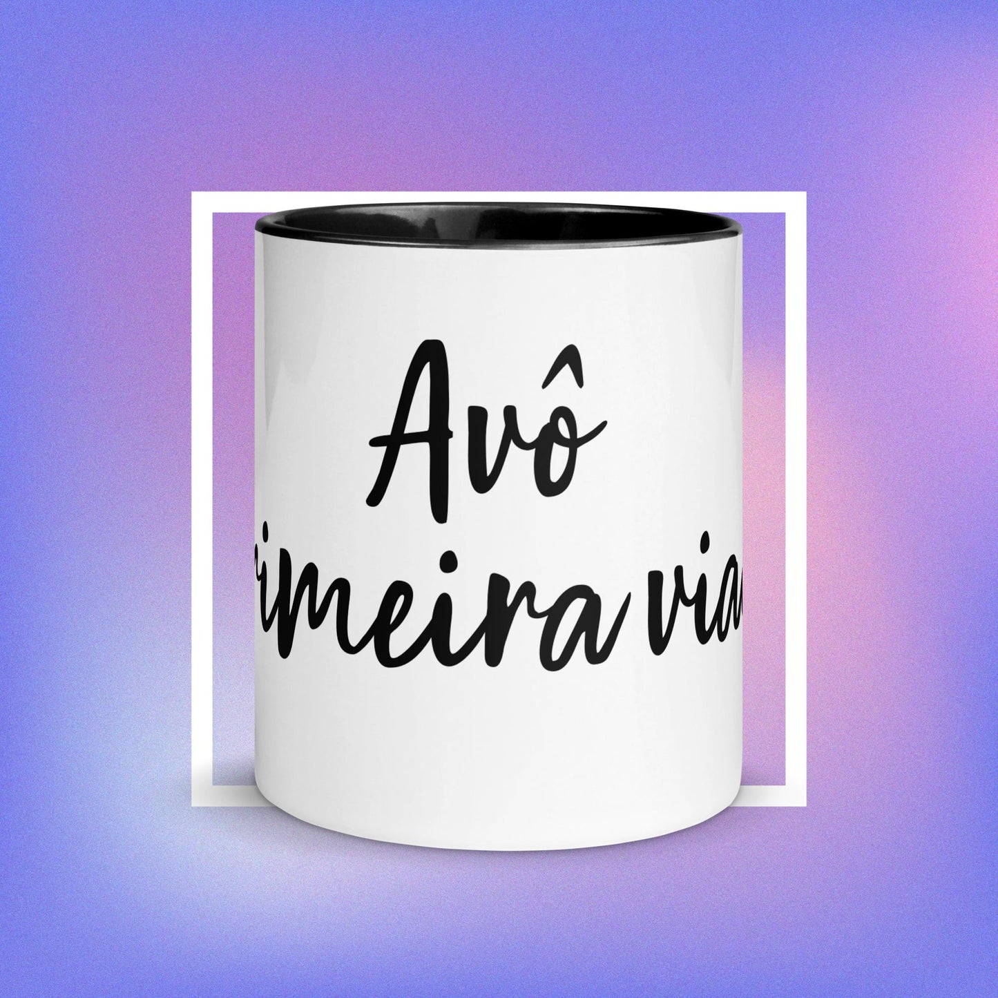 Mug with Color Avô de primeira viagem