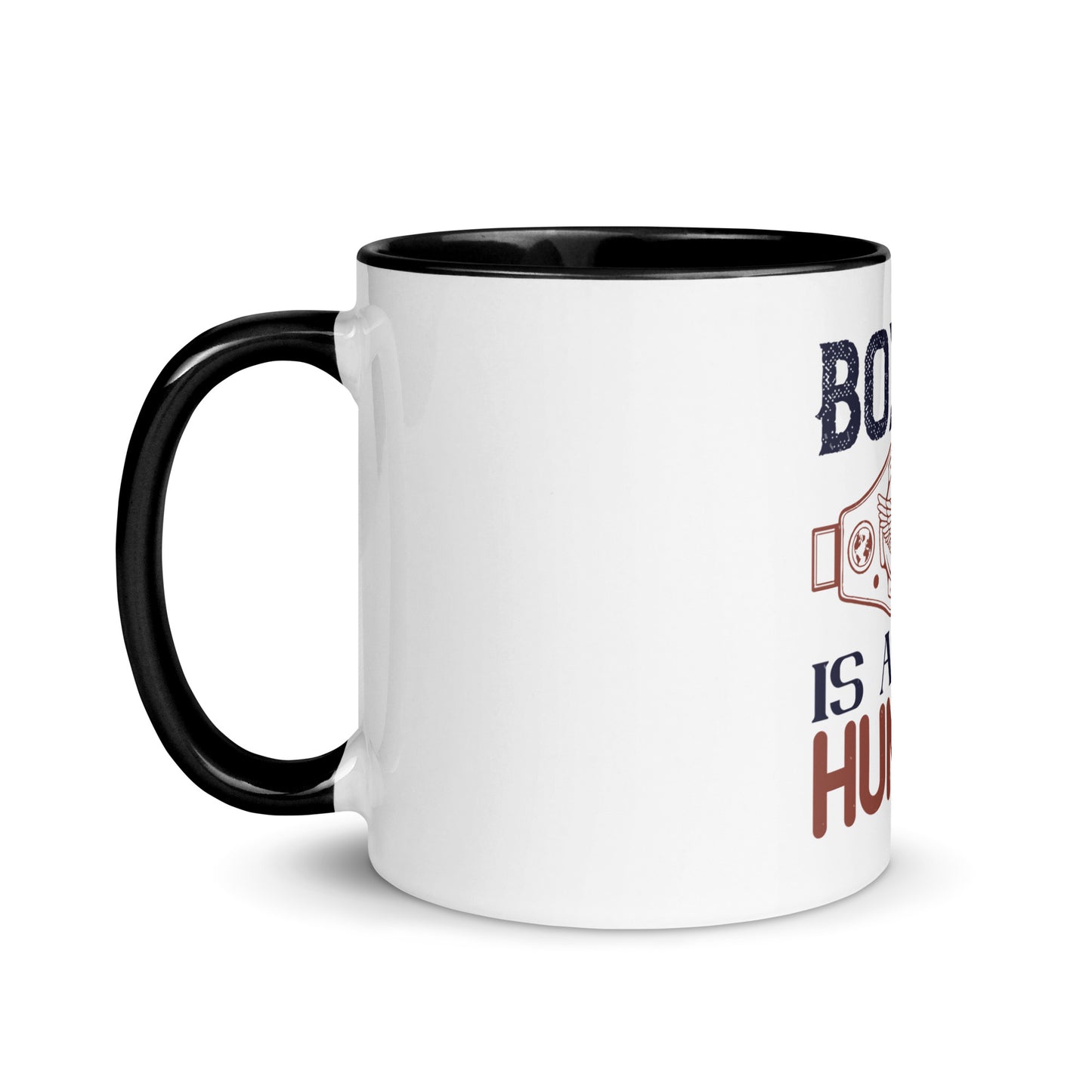 Boxing is about Hunger Mug with Colour Inside