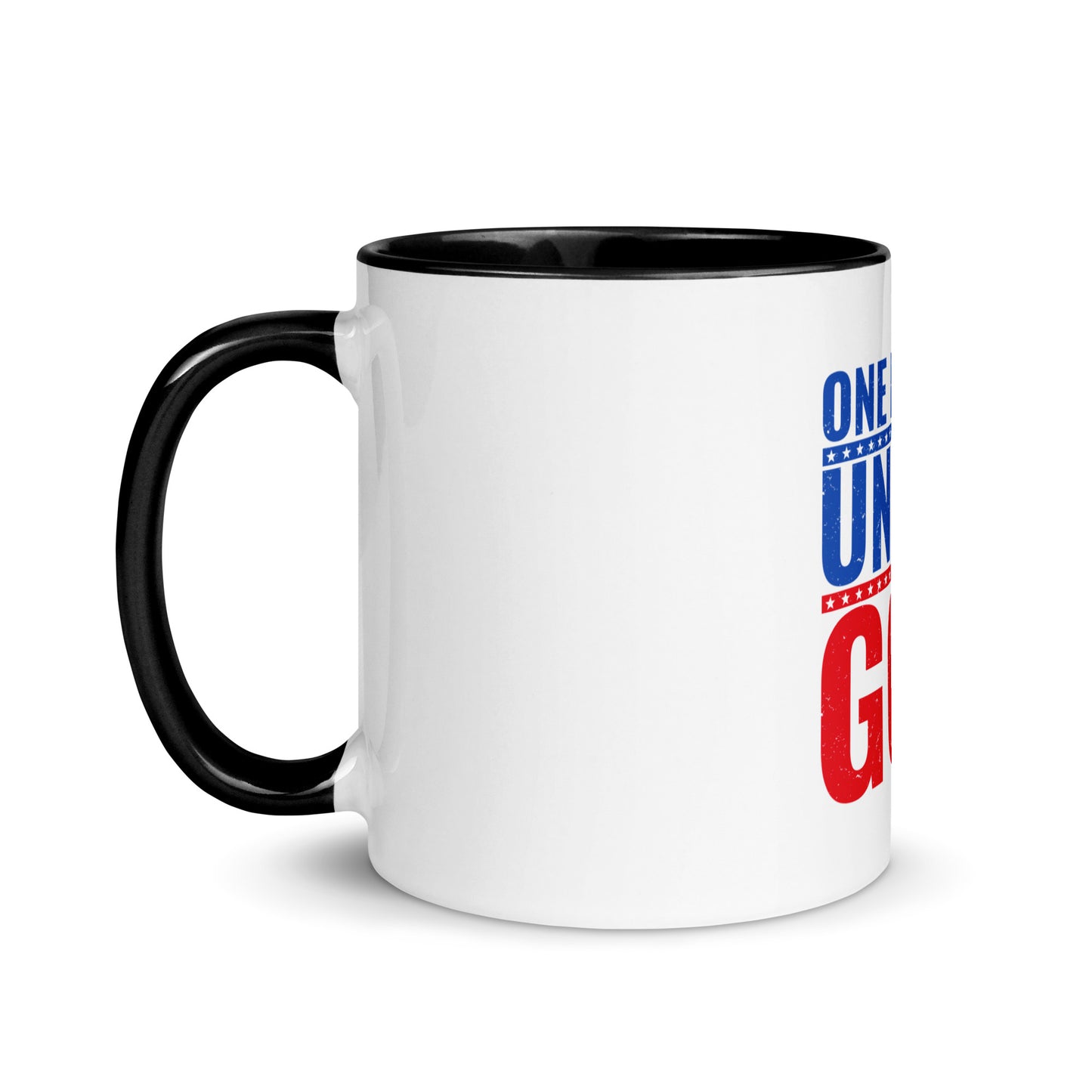 Mug with Color Inside One Nation