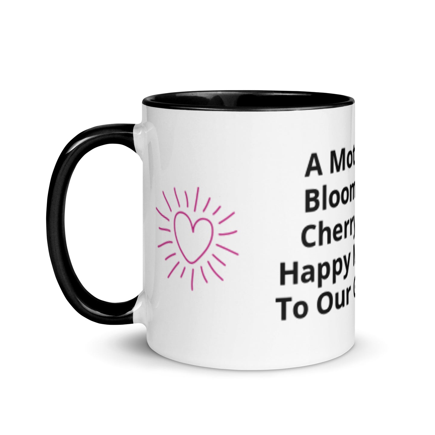 Mug with Color Inside A Mother's Love Blooms