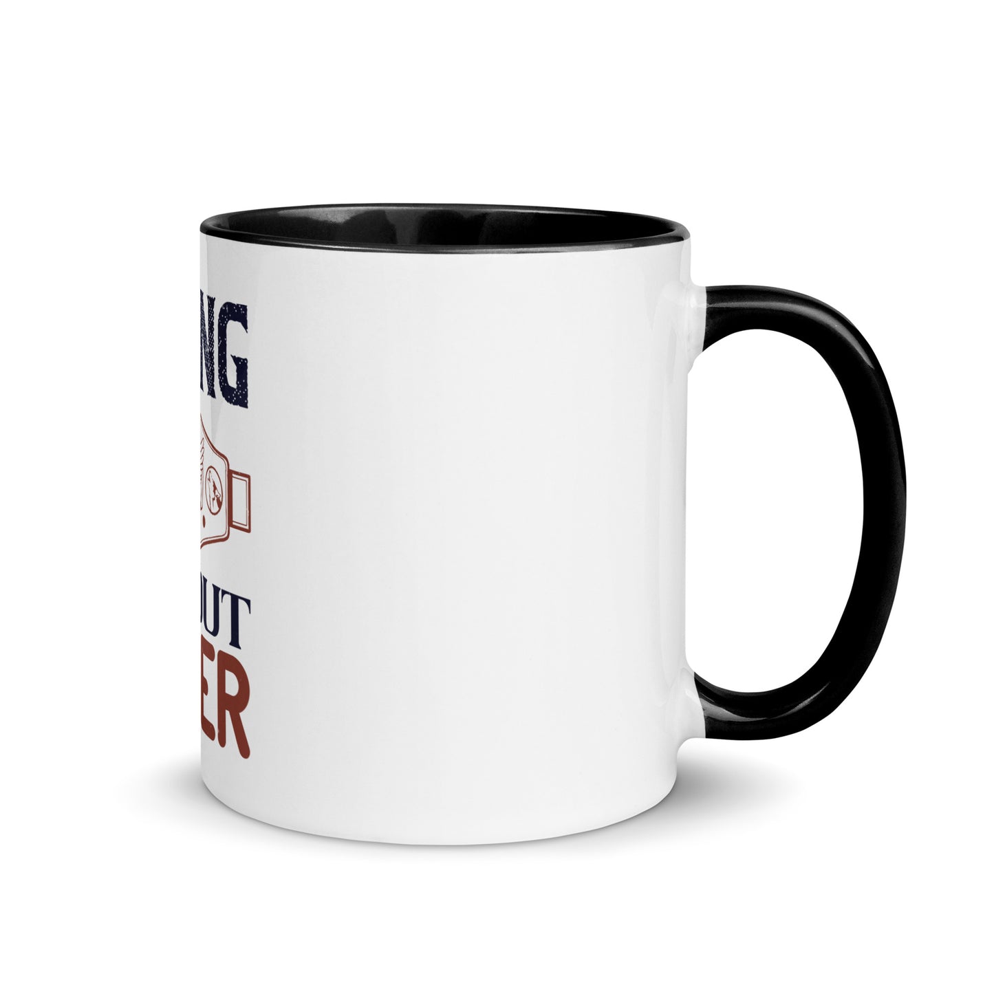 Boxing is about Hunger Mug with Colour Inside