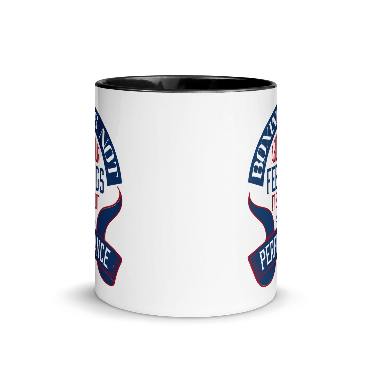 Mug with Colour Inside Boxing Is Not