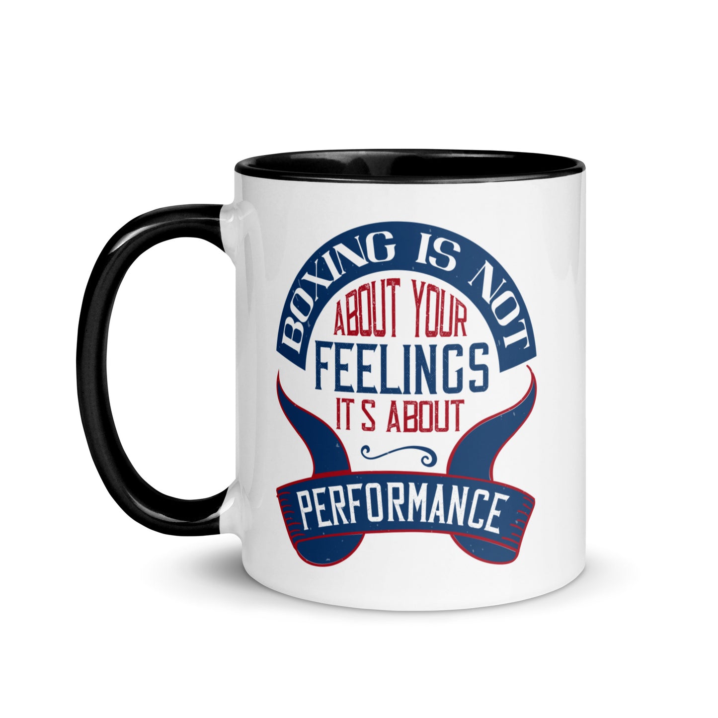 Mug with Colour Inside Boxing Is Not